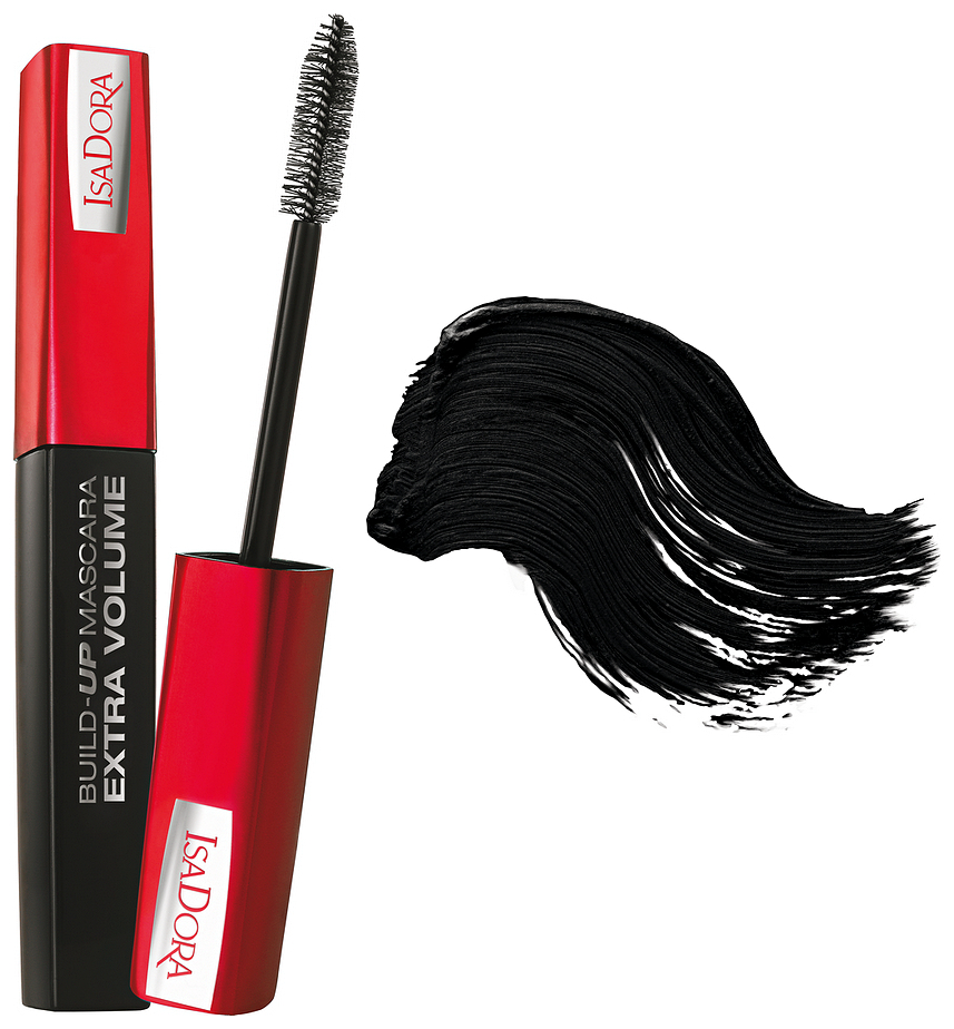 Isadora Build Up Mascara Extra Volume 01 Super Black