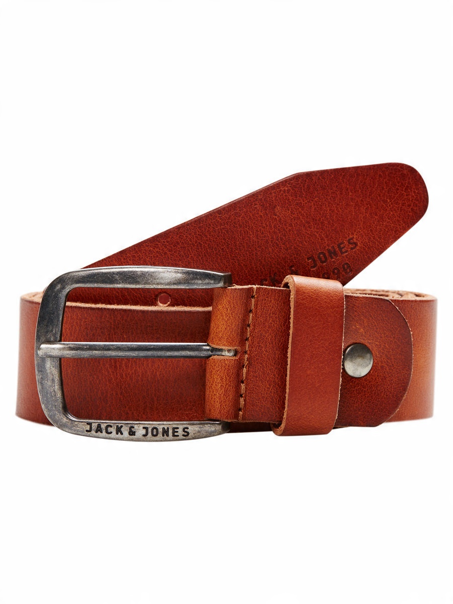 

Pasek męski JackJones Jacpaul brązowy r85