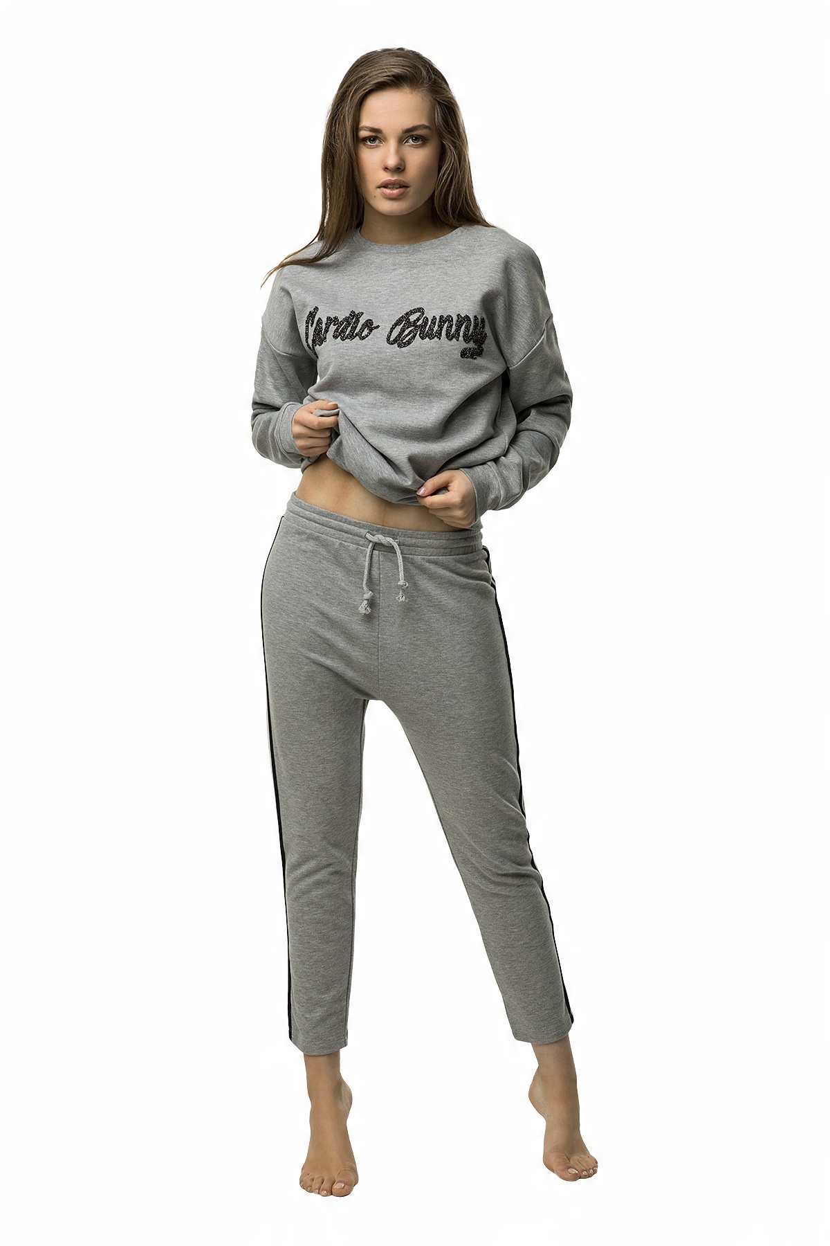 

Bluza Cardio Bunny Set Sweatshirt Grey 40 (L)