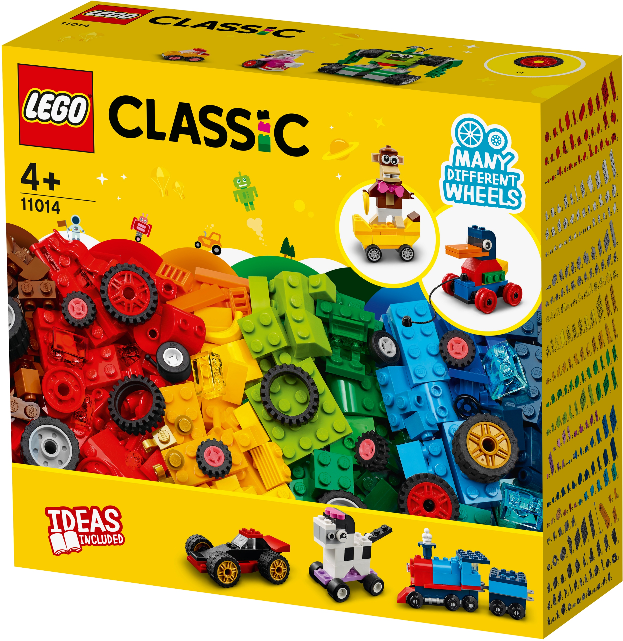 

Lego Classic Klocki na kołach 11014 11014