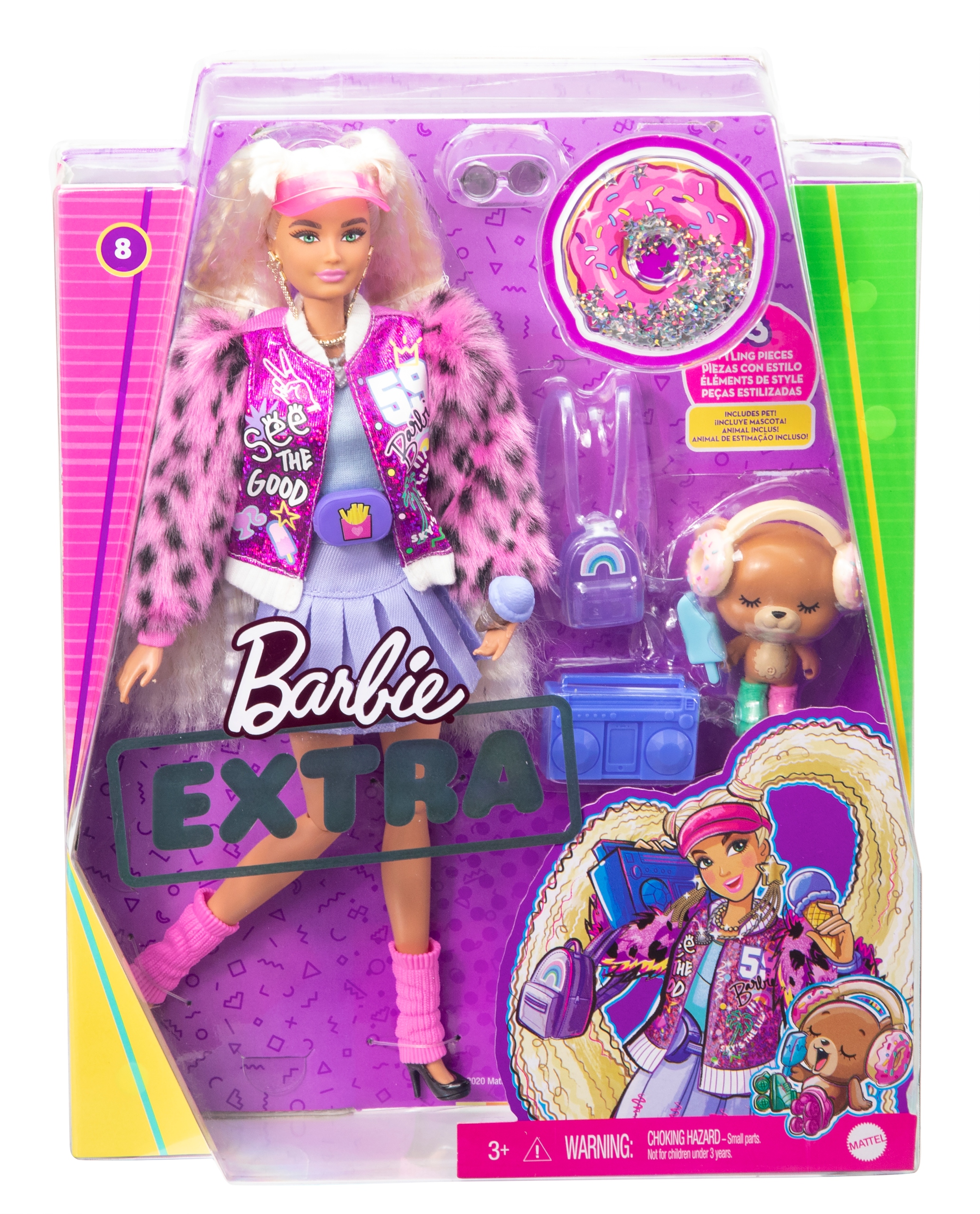 

Barbie Extra Moda lalka GYJ77