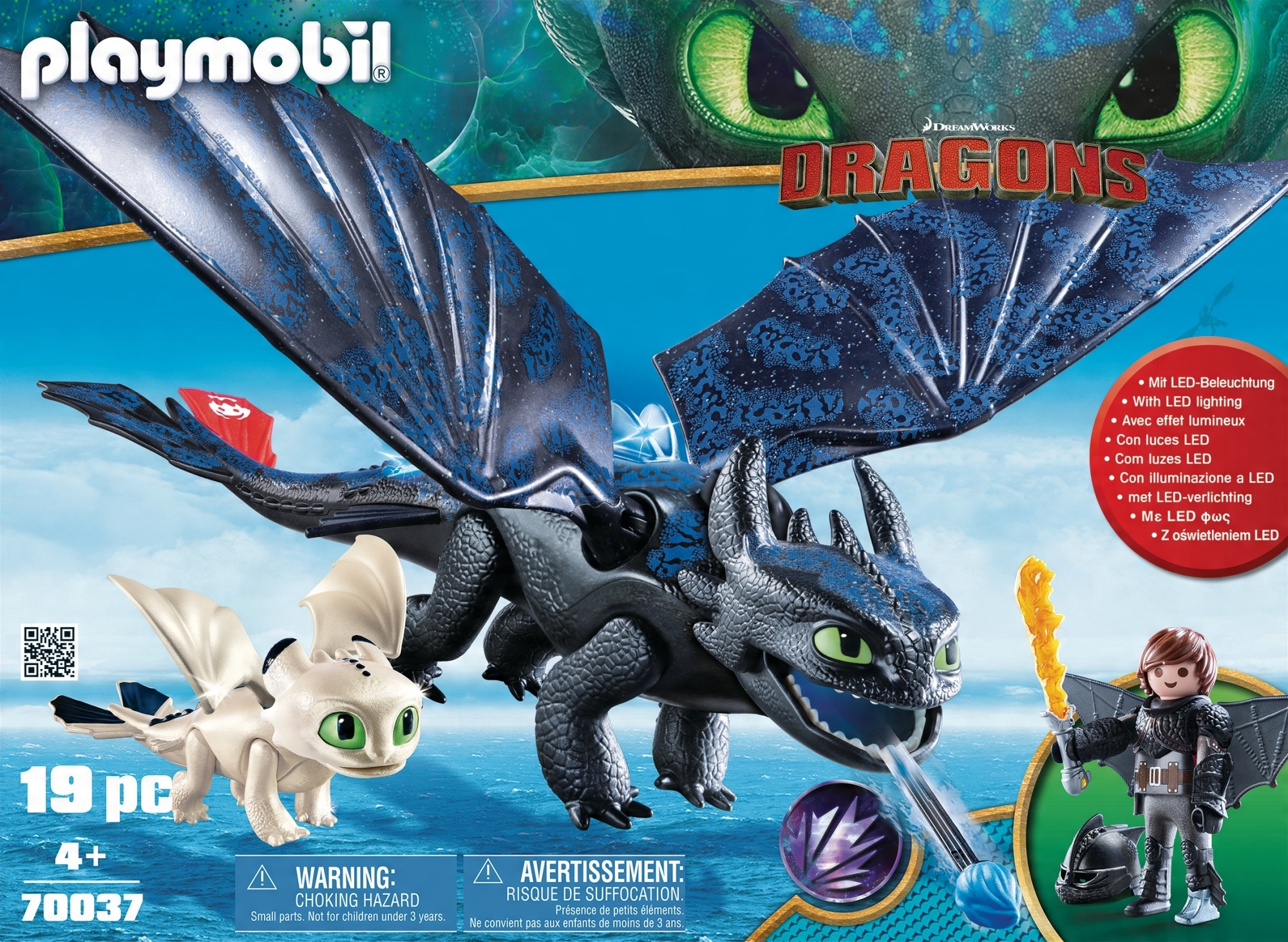 

Playmobil Dragons Szczerbatek i Czkawka 70037