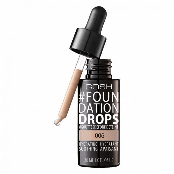 

Gosh Foundation Drops 006 Tawny podkład do twarzy