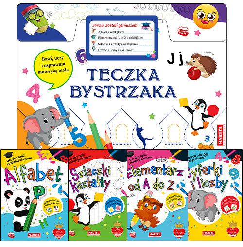 

Teczka bystrzaka Zestaw Zostań geniuszem