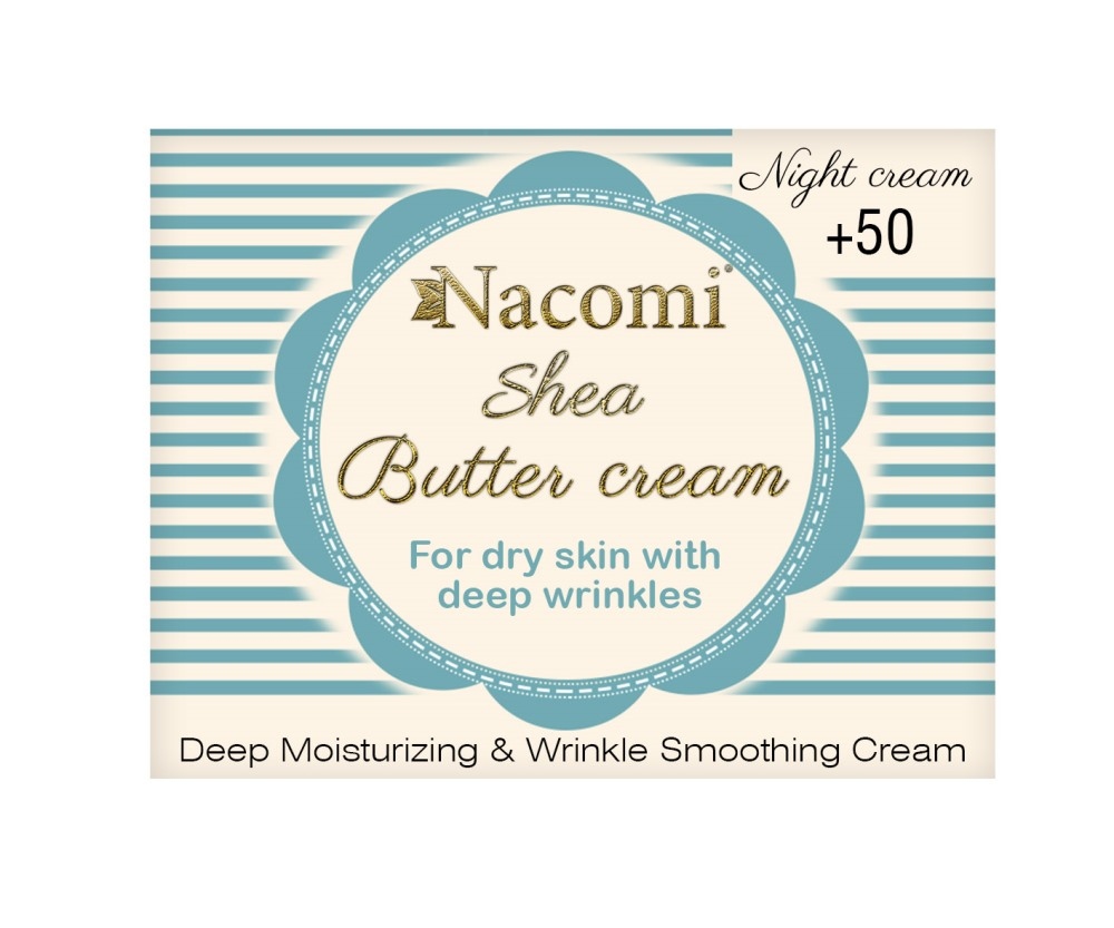 

Nacomi Shea Butter Cream krem 50+ na noc