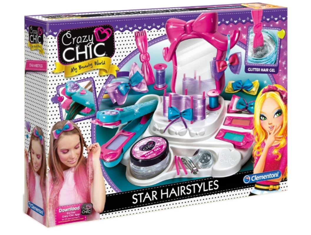 

Zestaw salon fryzjerski Clementoni Crazy Chic