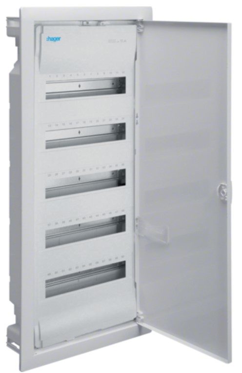 Podomítkový rozvaděč IP30 5 řadový 60 modulární VU60NC