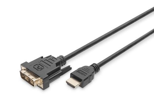 Digitus Kabel adapter Hdmi Standard 1080p 60Hz Fhd Typ Hdmi A/dvi-d (18+1)