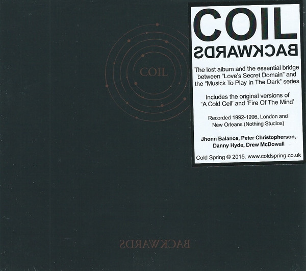 Coil: Backwards [CD]