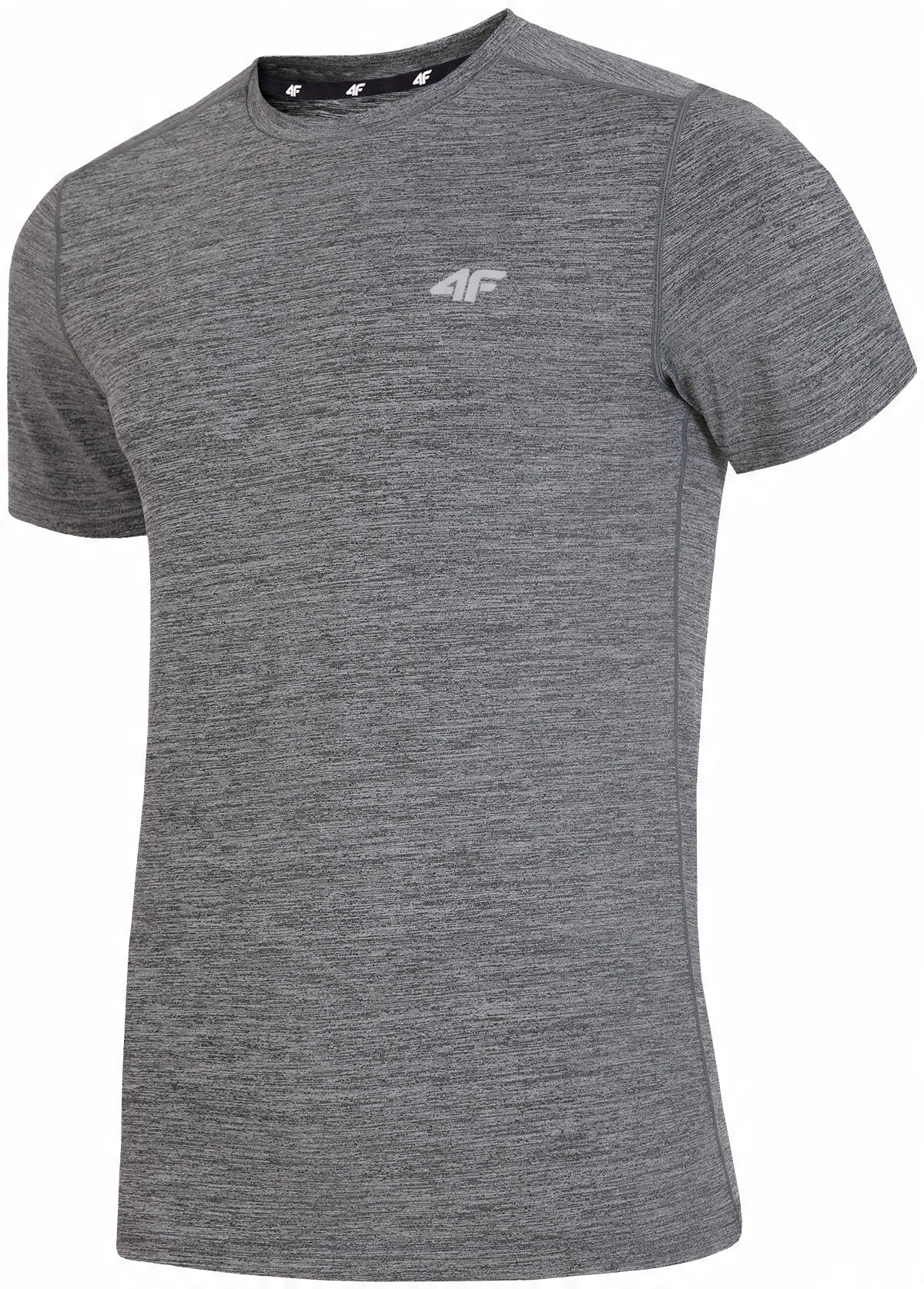 

T-shirt męski basic szary 4F TSMF002 r 3XL