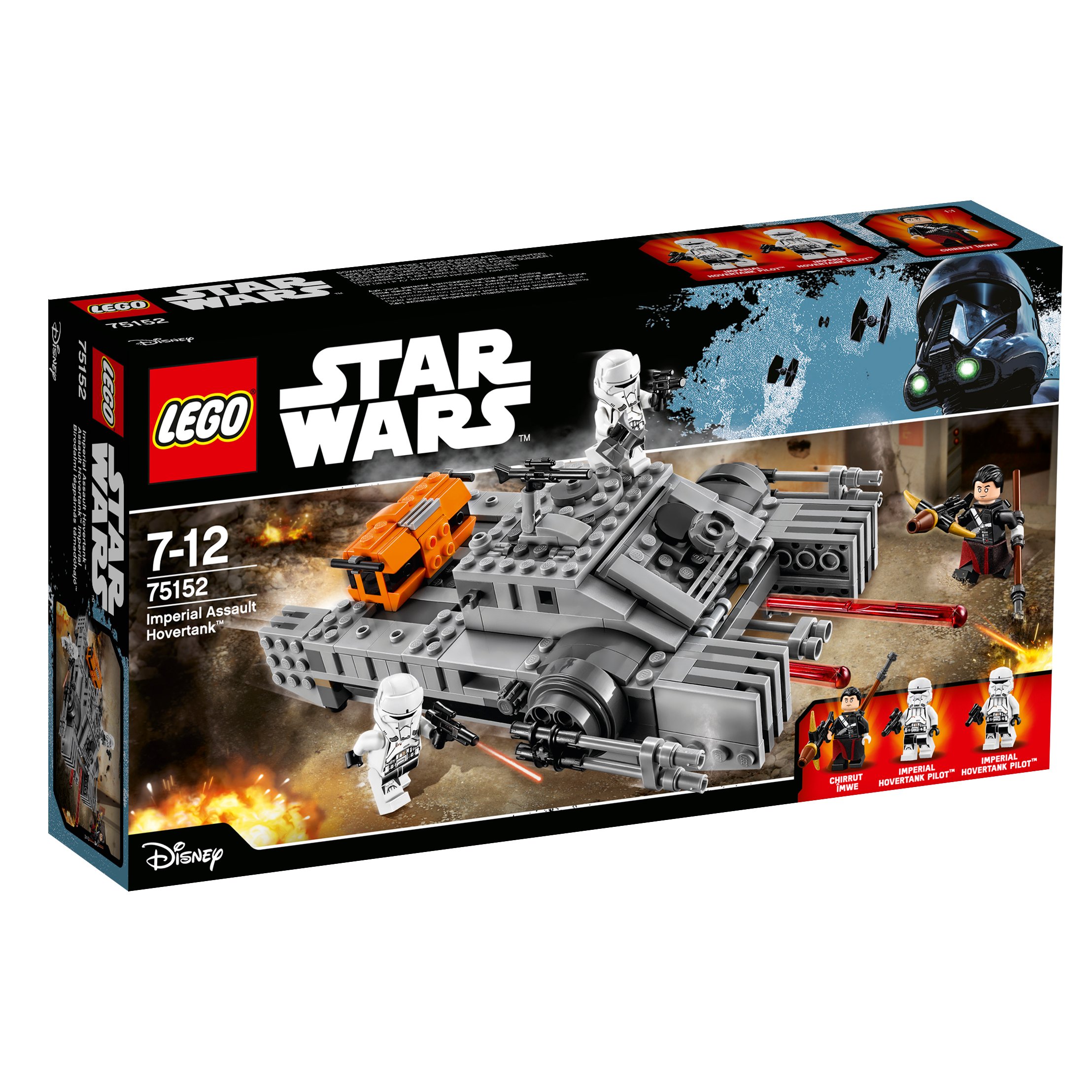 Lego Star Wars 75152 Szturmowy czołg Poduszkowy Imperium Opis