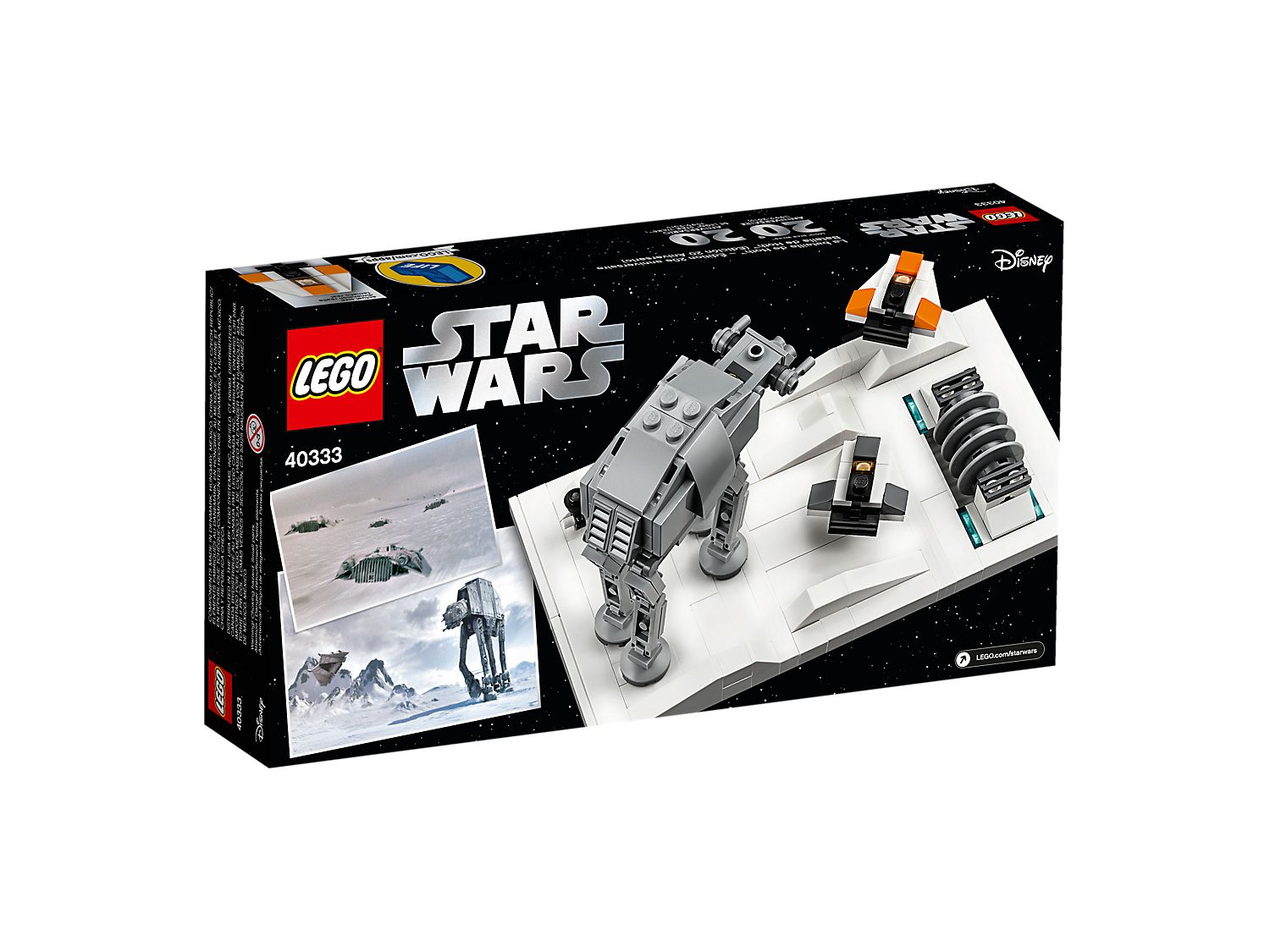 LEGO Star Wars 40333 Bitwa o Hoth NOWY ZESTAW ROCZNICOWY 20 lat EXLUSIVE Marka LEGO