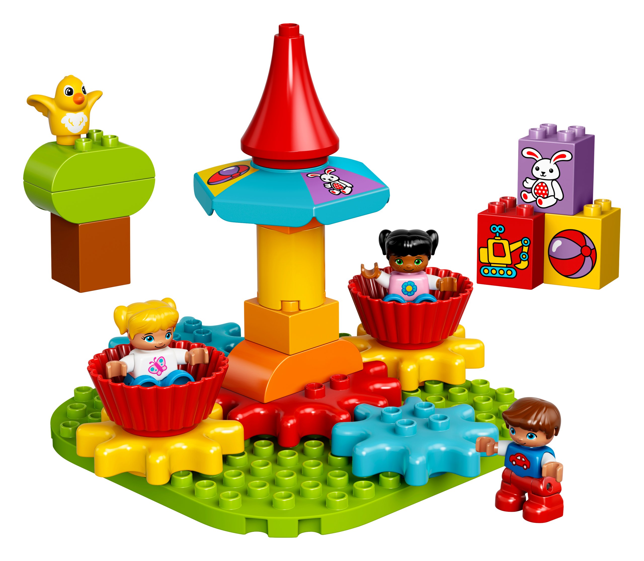 Lego Duplo 10845 Můj první kolotoč – nová sada kostek