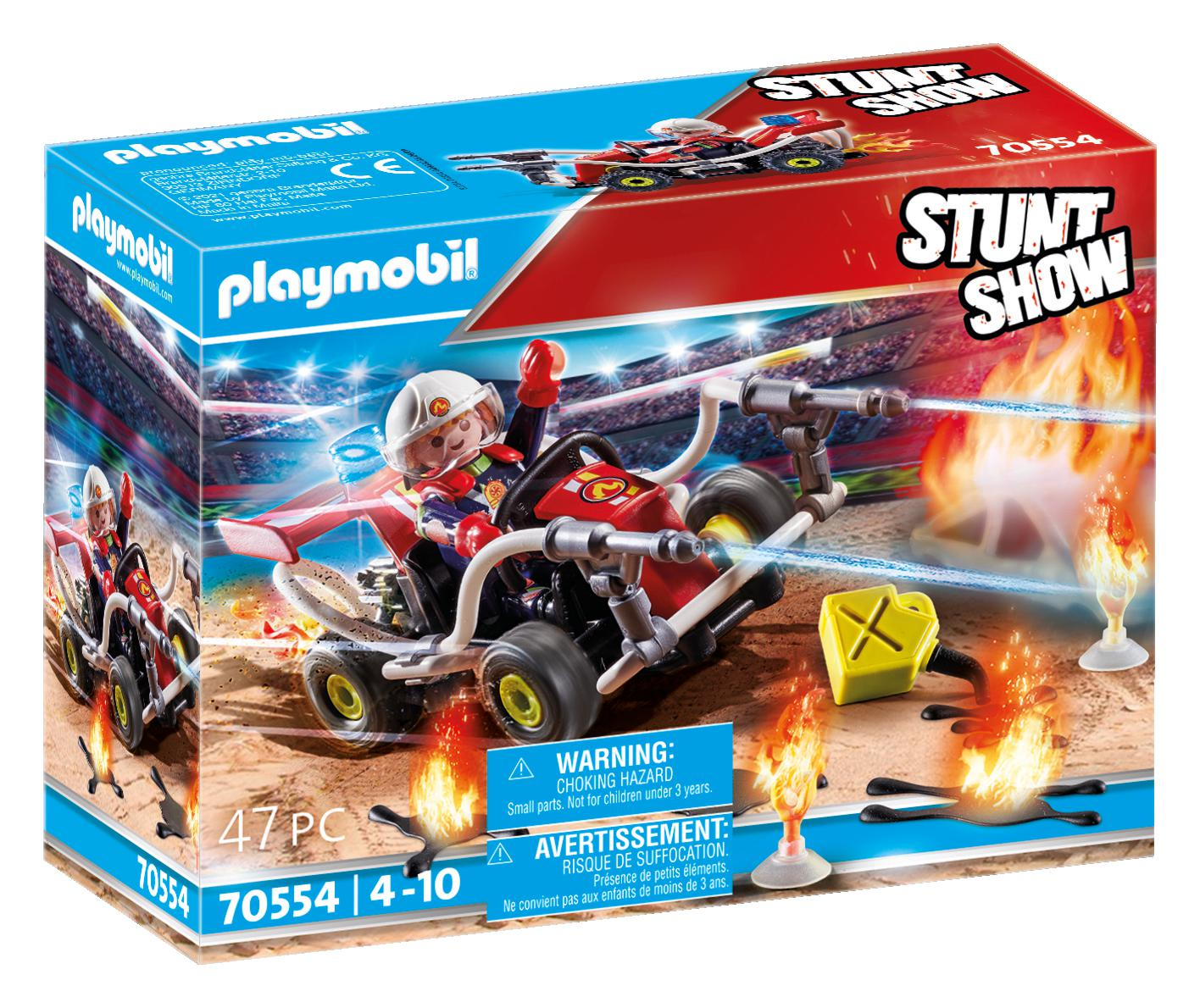 

Playmobil Pokaz kaskaderski: Gokart 70554