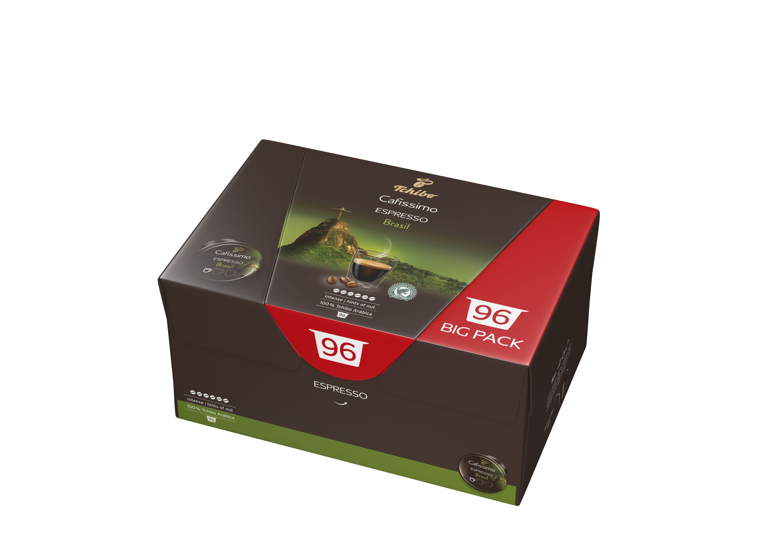 

Tchibo Caffisimo Espresso Brazil 96 szt.