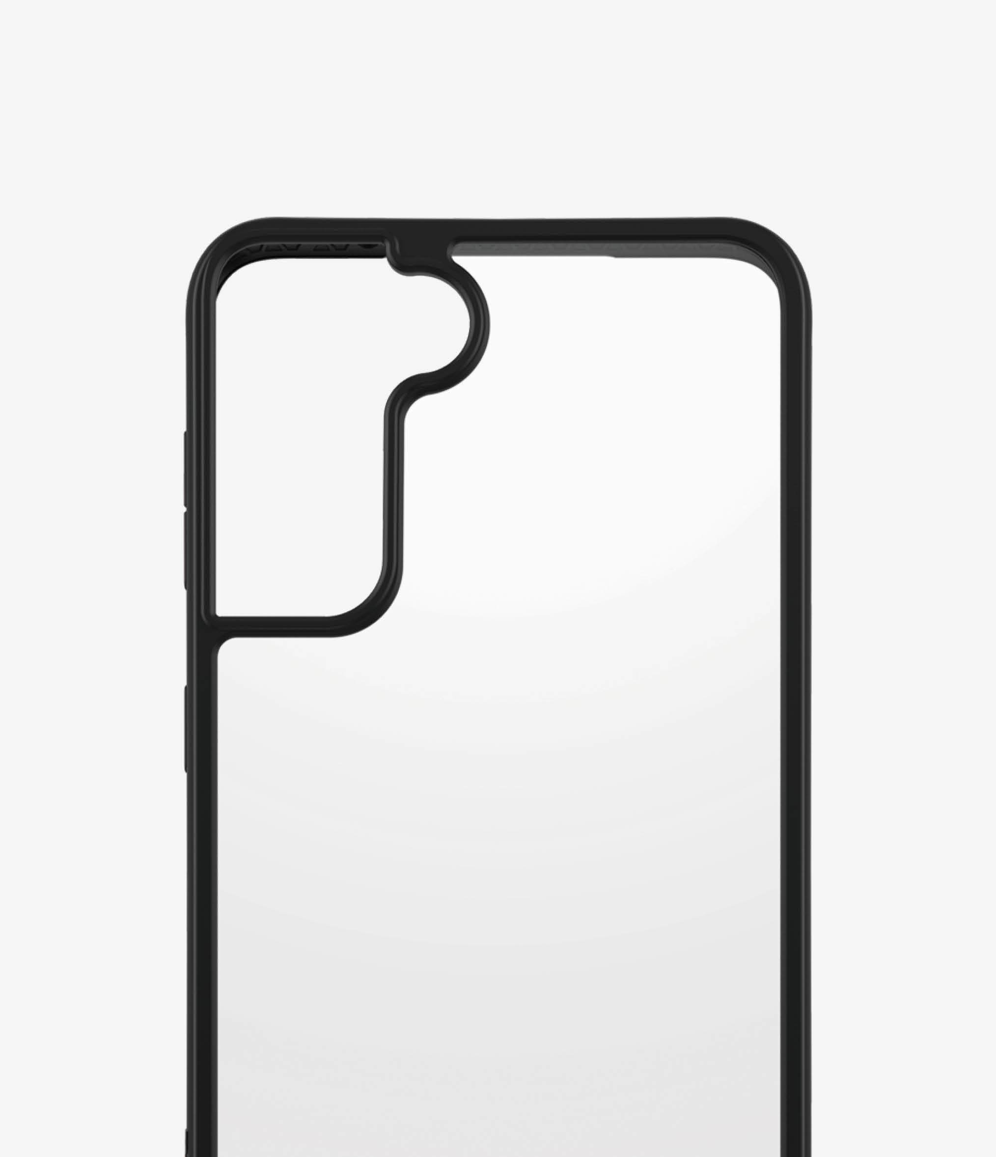 Etui PanzerGlass ClearCase na Samsung Galaxy S21+ przezroczysto- czarne