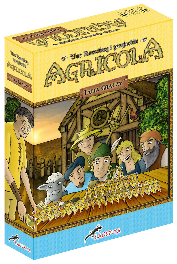 

Gra planszowa Lacerta Agricola: Talia Graczy