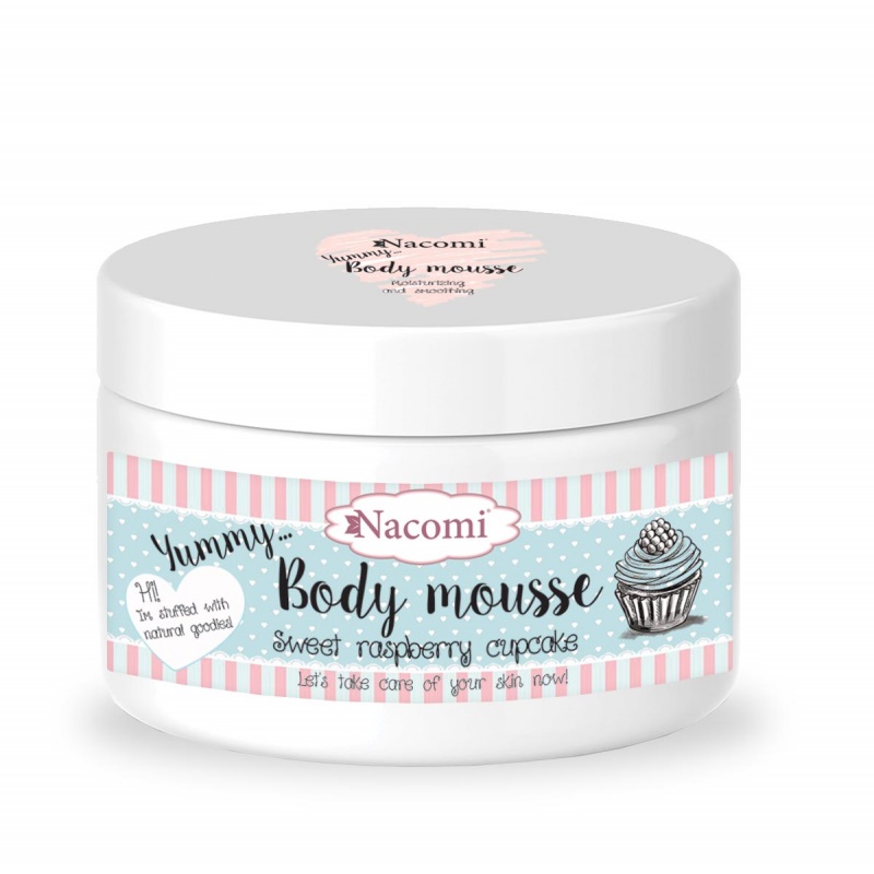 

Nacomi Body Mousse mus do ciała Malinowa Babeczka