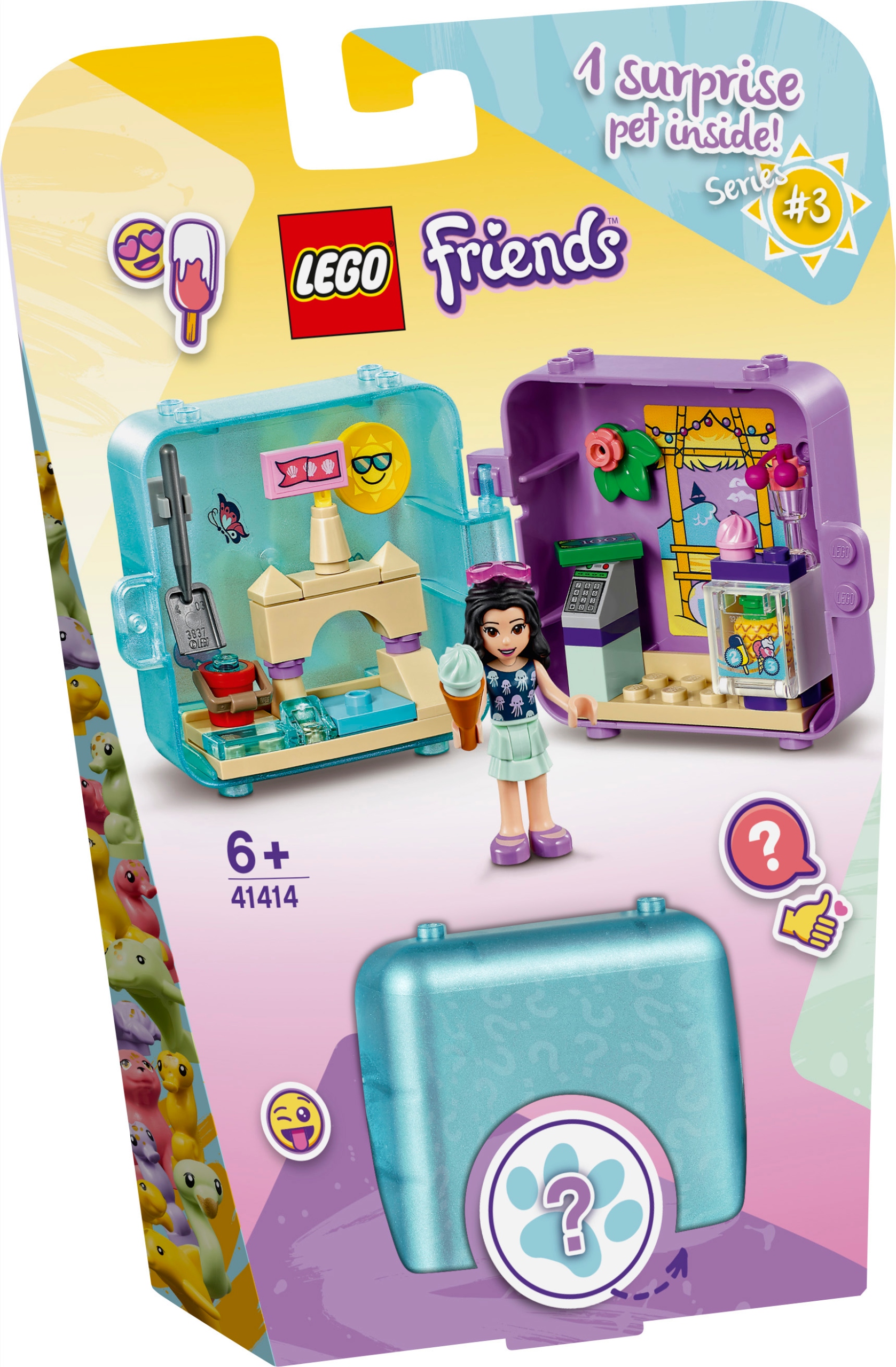 

Lego Friends Letnia kostka do zabawy Emmy 41414