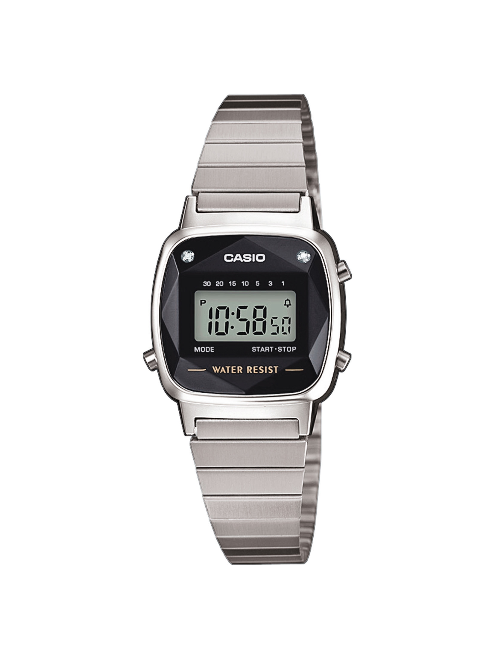 

Zegarek damski Casio Vintage LA670WEAD-1EF srebrny