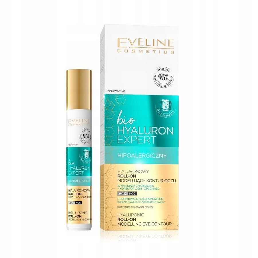 

Eveline hialuronowy roll-on modelujący kontur oczu