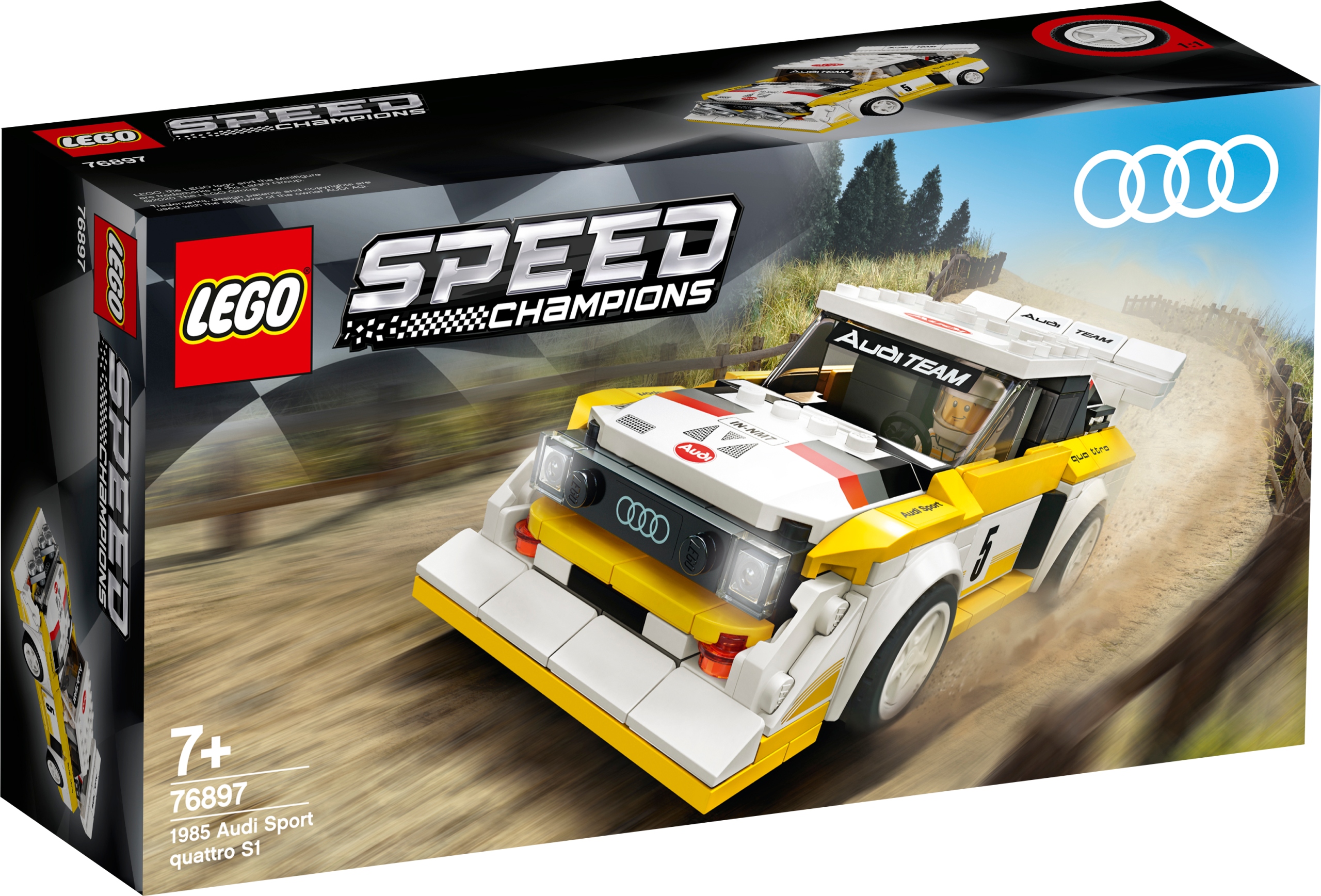 

Lego 1985 Audi Sport quattro S1 76897