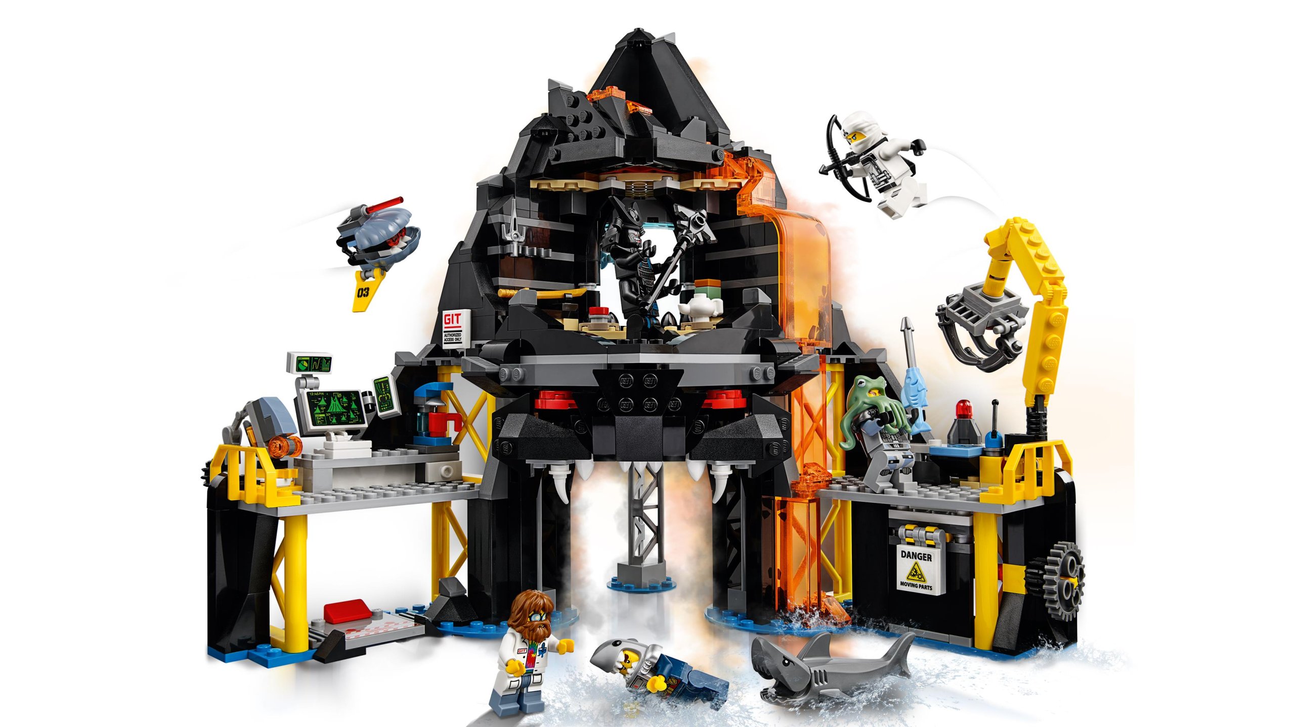 Lego Ninjago Vulkánová skrýš Garmadona 70631