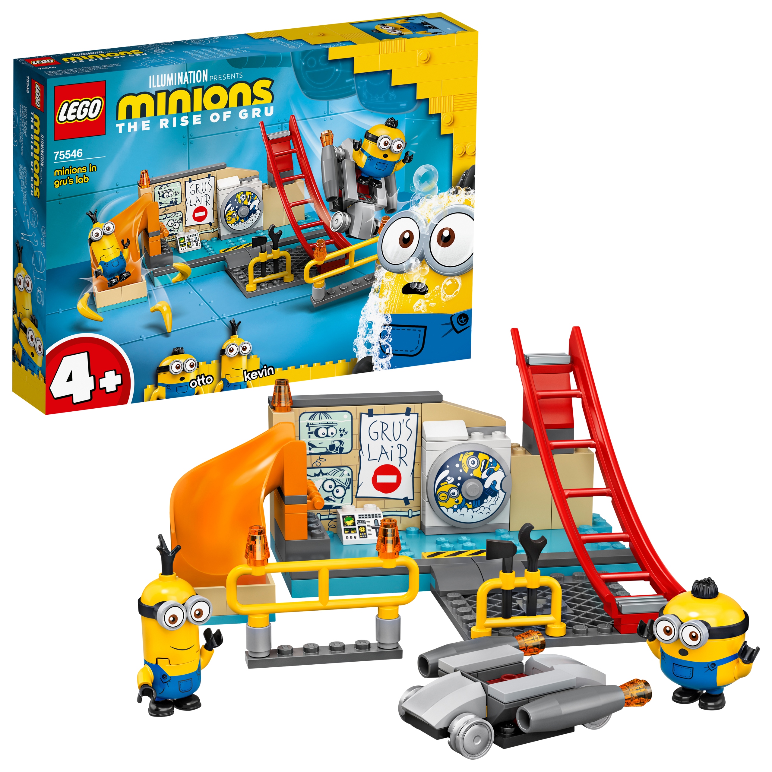 Lego Minionki w laboratorium Gru 75546