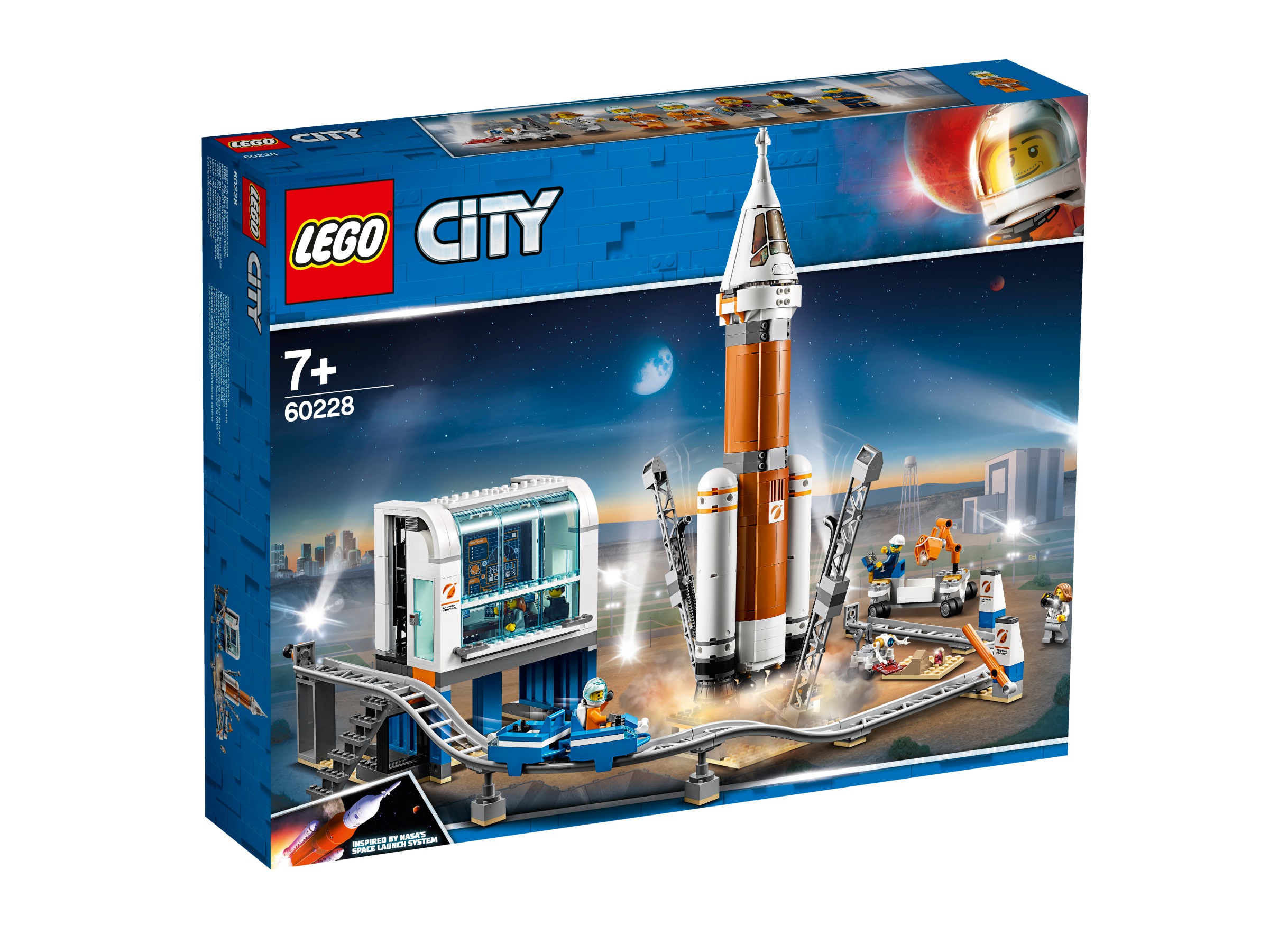 Lego City Zestaw Centrum lotów kosmicznych Rakieta 60228