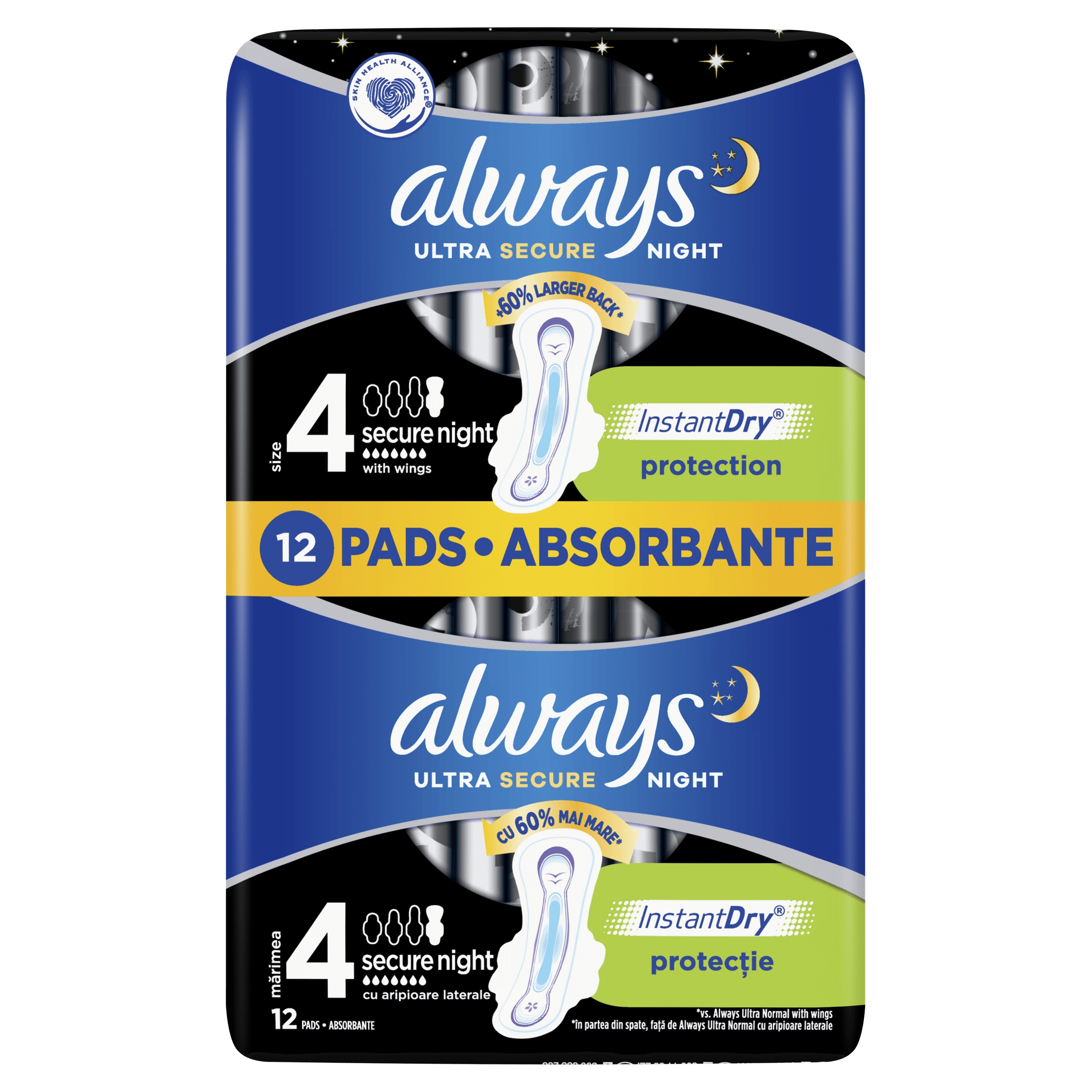 

Always Pad Ultra Secure Night Duo 12ct