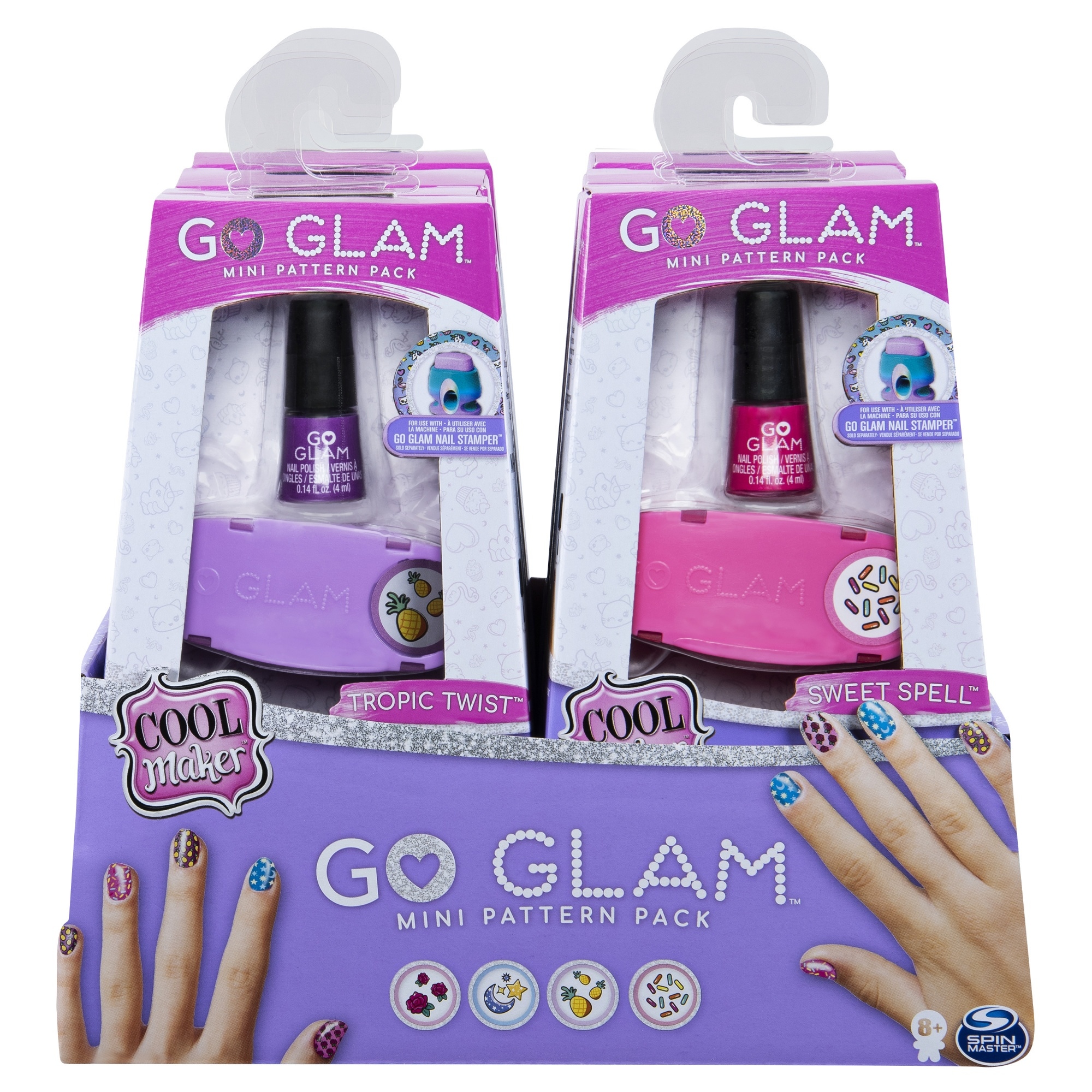 

Mini zestaw do paznokci Go Glam 6052633