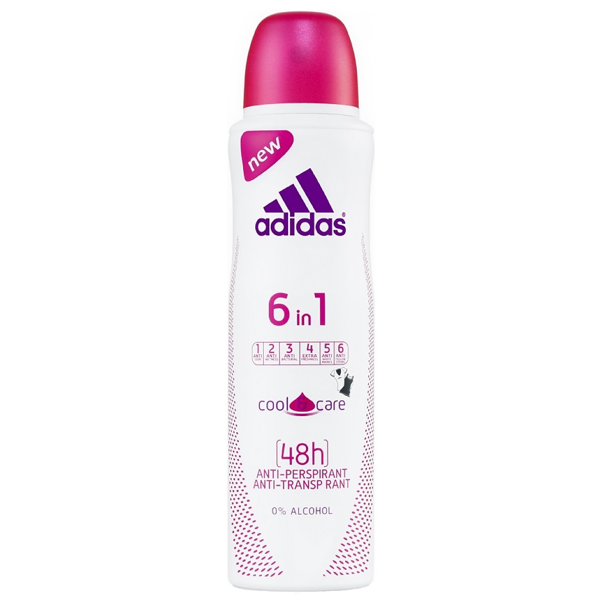 

Adidas 6in1 Cool Care dezodorant spray 150 ml