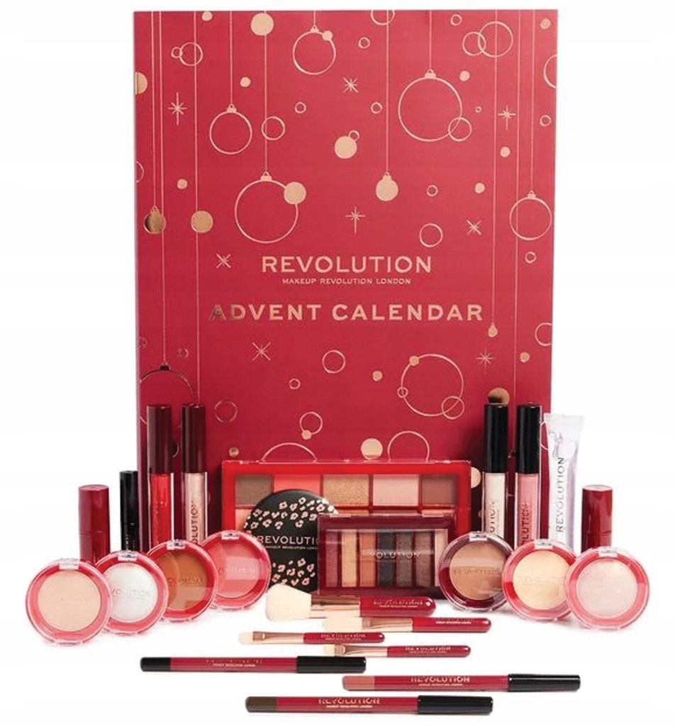 

Kalendarz adwentowy Makeup Revolution 2019