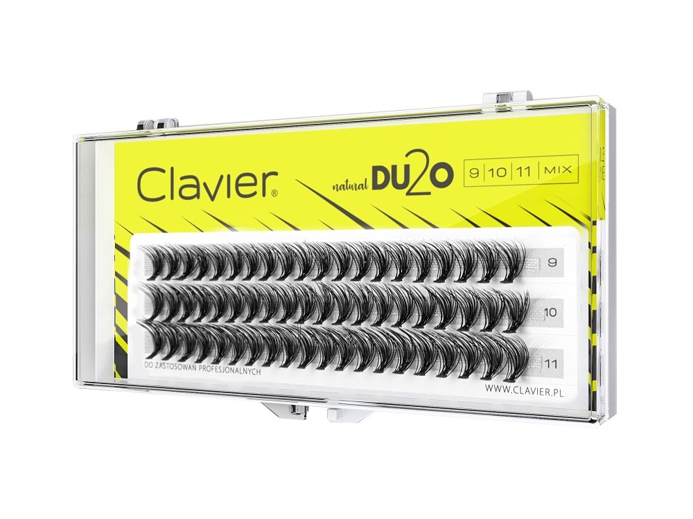 

Clavier DU2O Double Volume MIX kępki rzęs