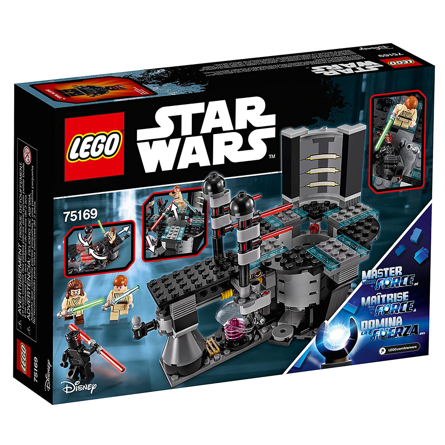 Oryginalne Lego Star Wars 75169 Pojedynek na Naboo Klocki Gwiezdne Wojny