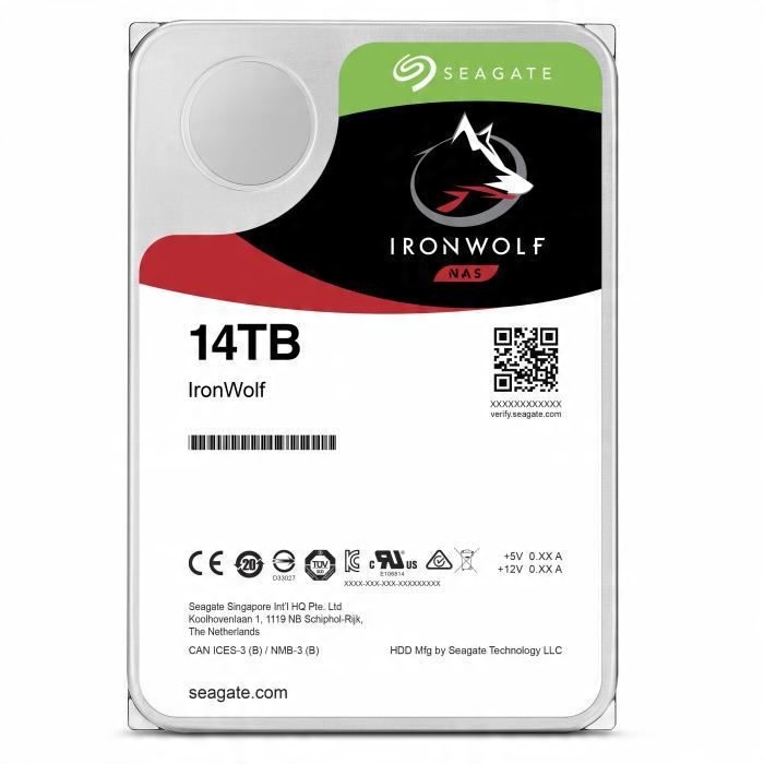 

Dysk twardy wew.HDD Seagate 14TB ST14000VN0008