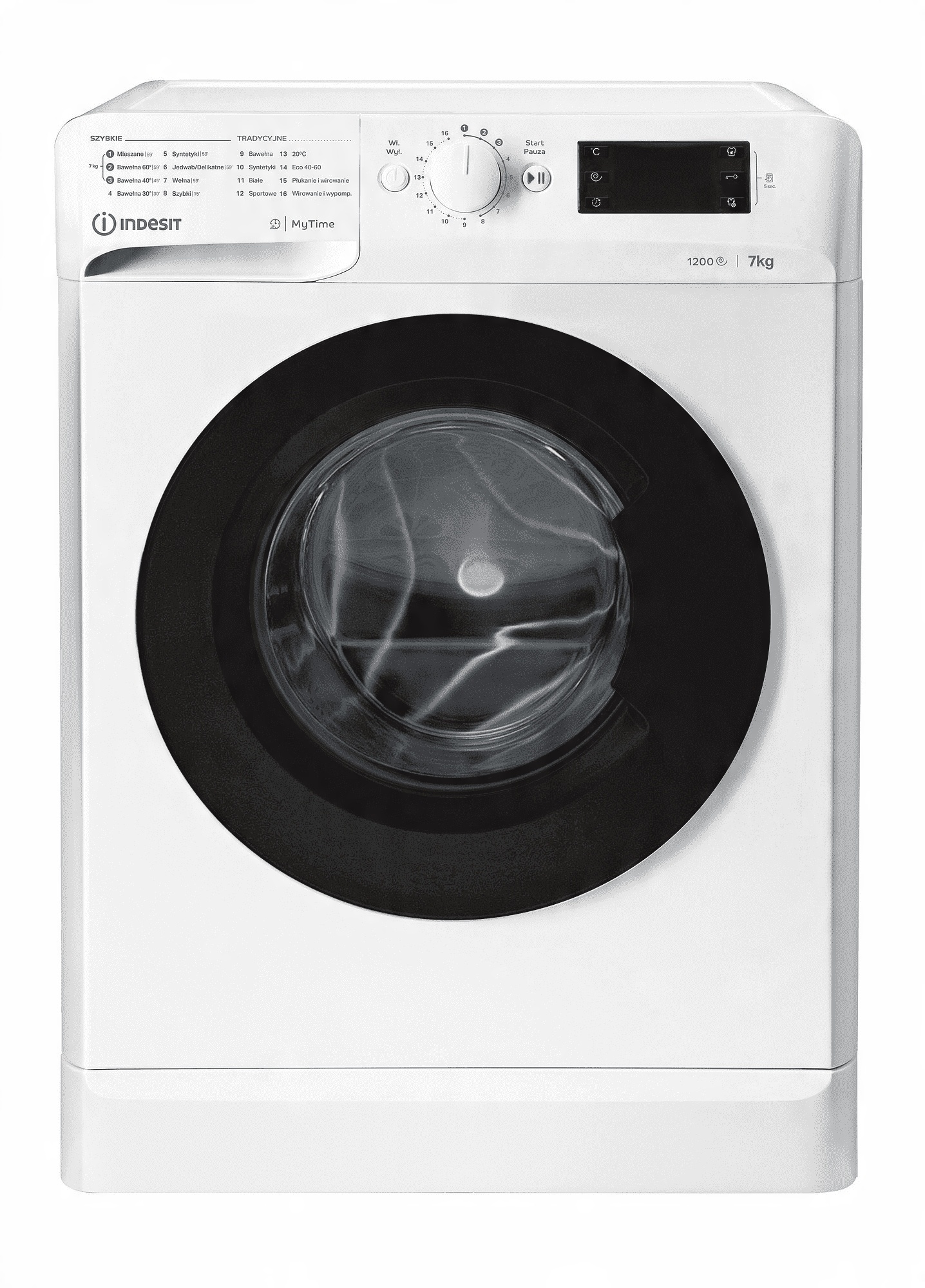 

Pralka wolnostojąca Indesit MTWE71252WKPL