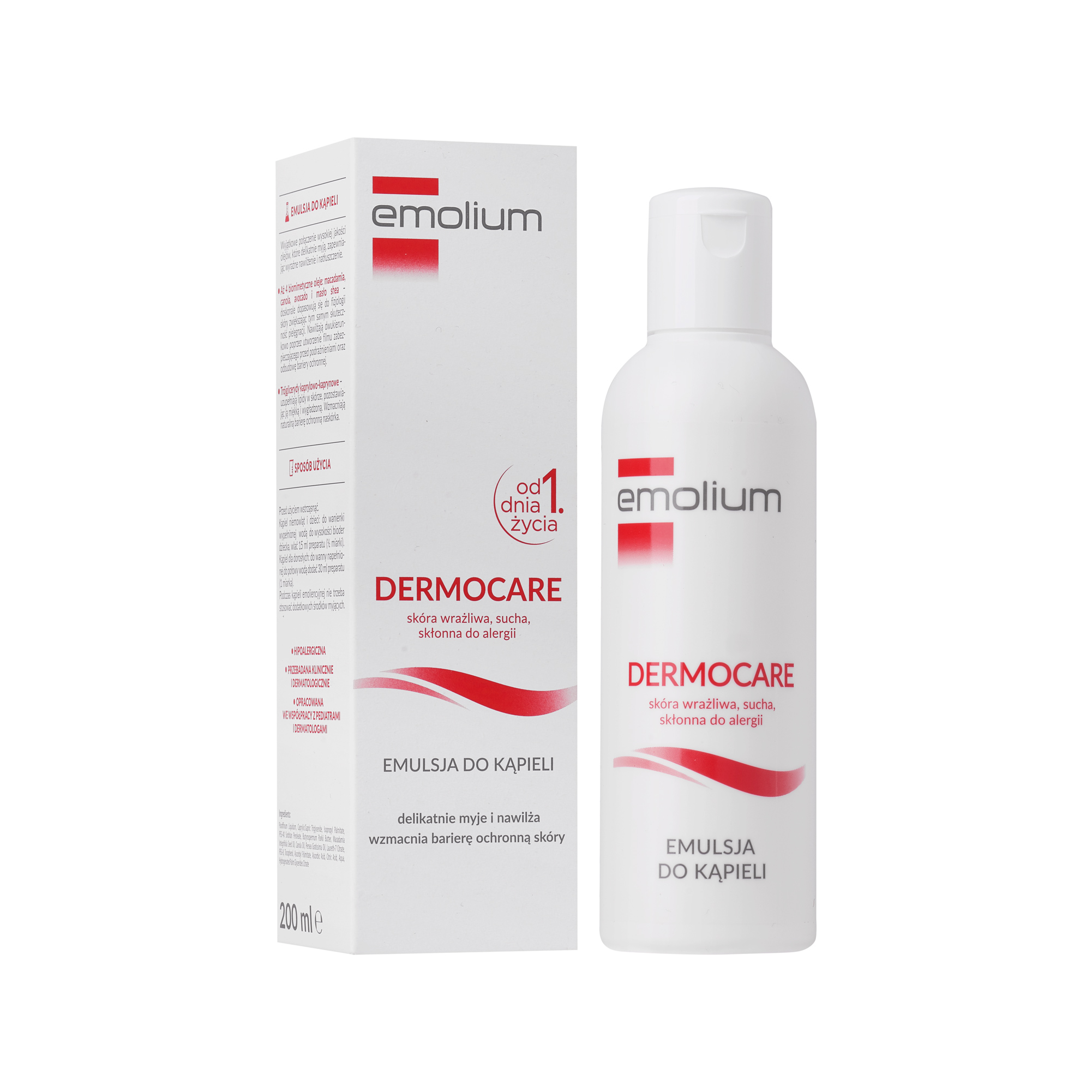 

Emolium Dermocare Emulsja do kąpieli