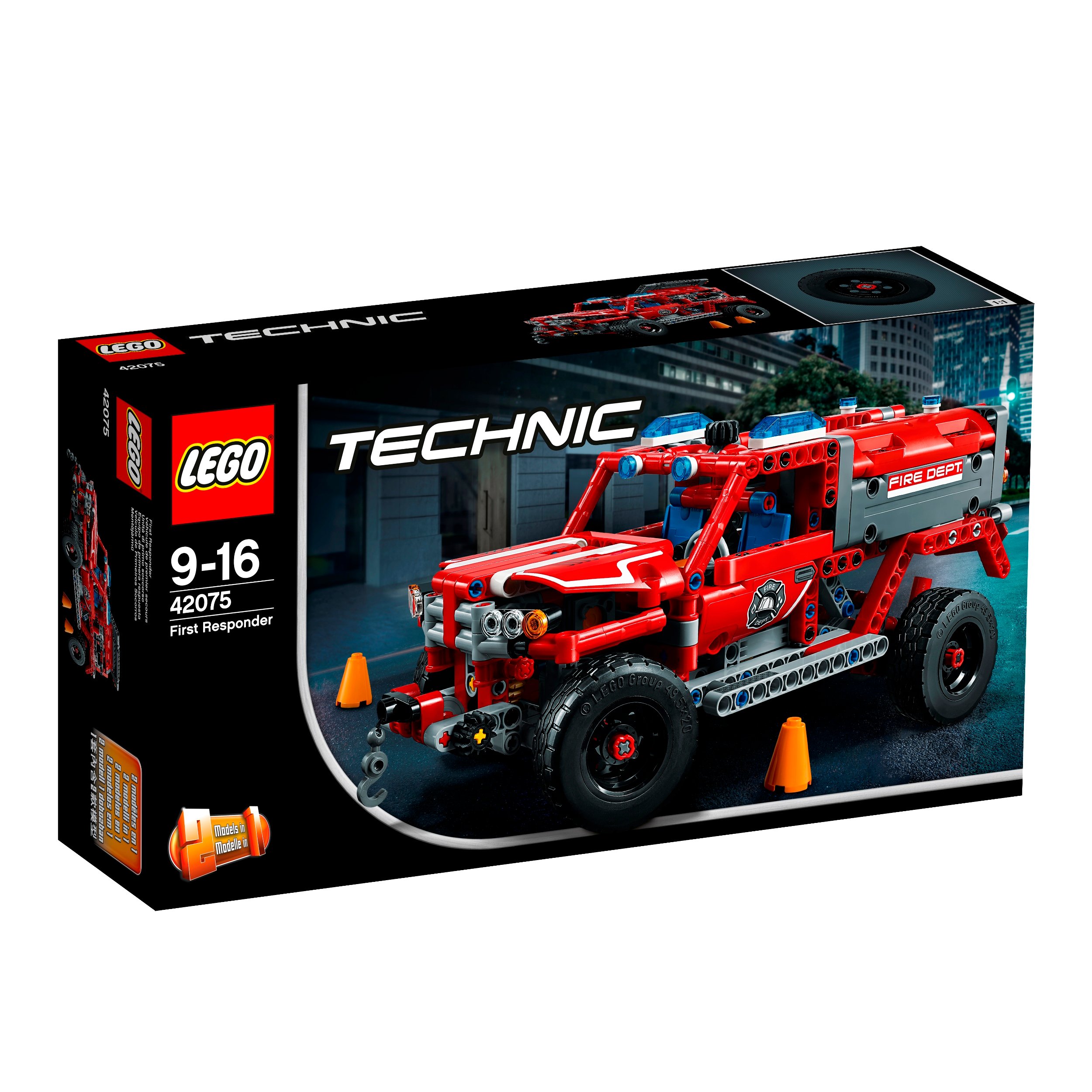 Lego Technic 42075 Pojazd szybkiego reagowania Nowe