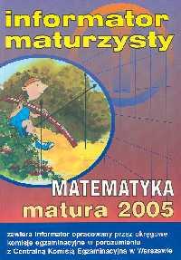 

Matematyka Matura 2005