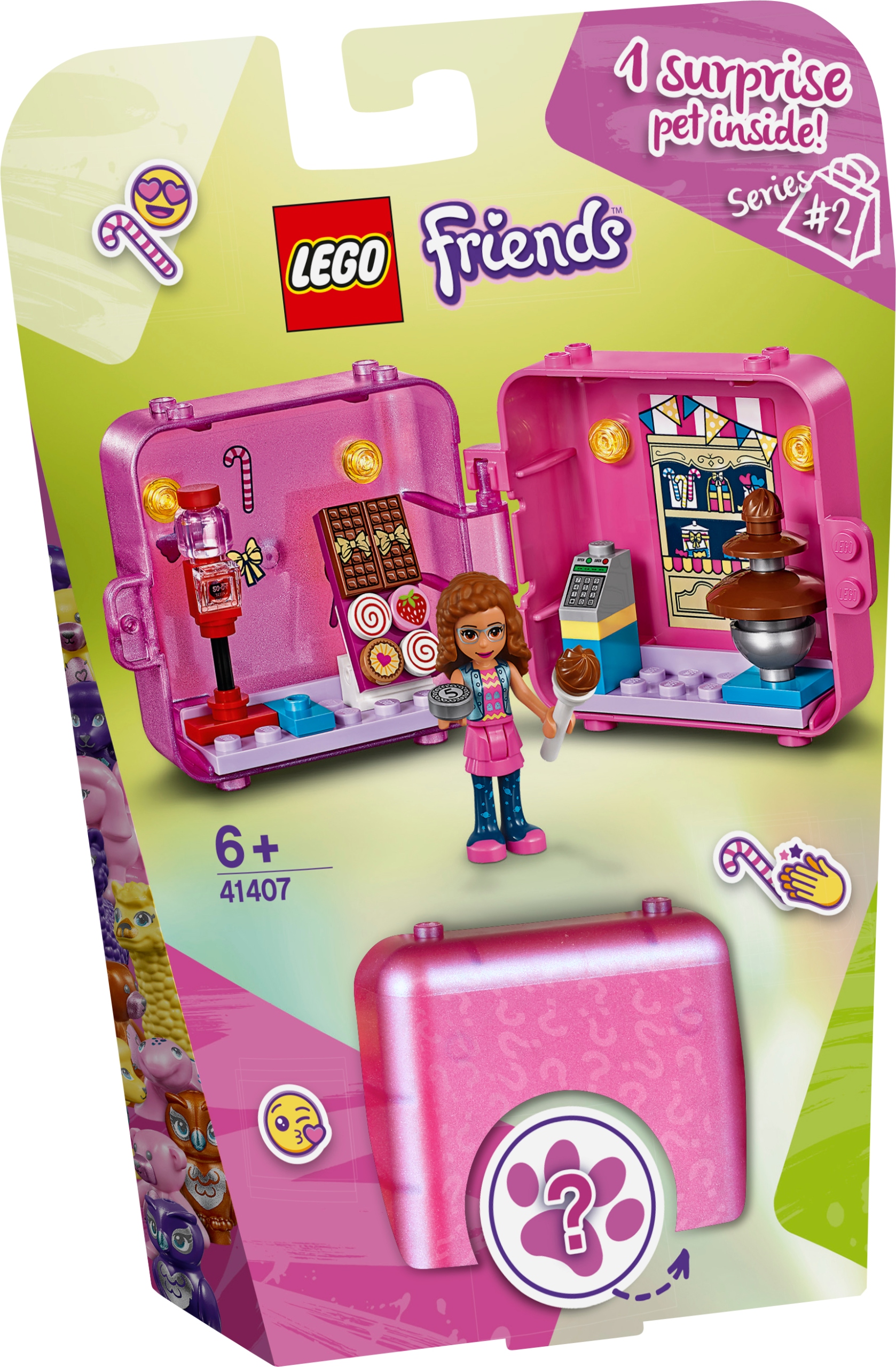 

Lego Friends Kostka Olivii do zabawy w sklep 41407