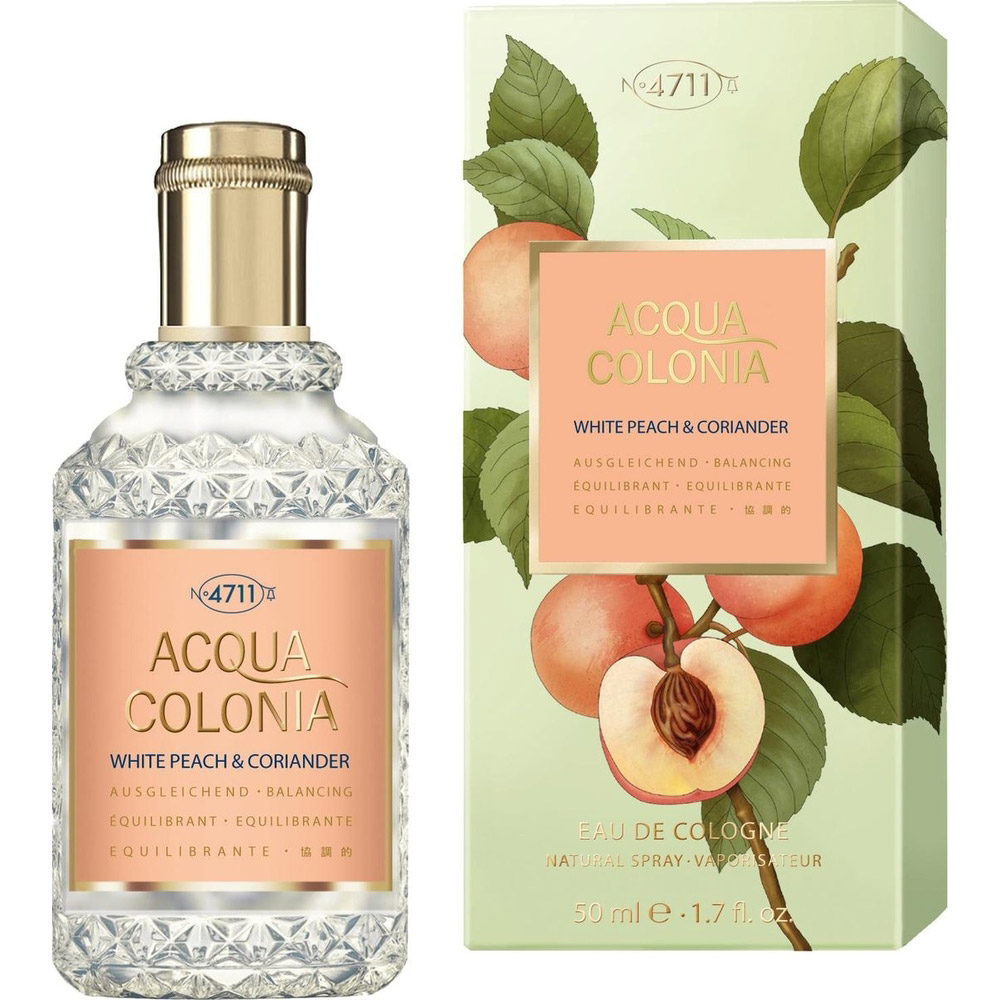 4711 Acqua Colonia Bílá broskev a koriandr Edc U 50 ml