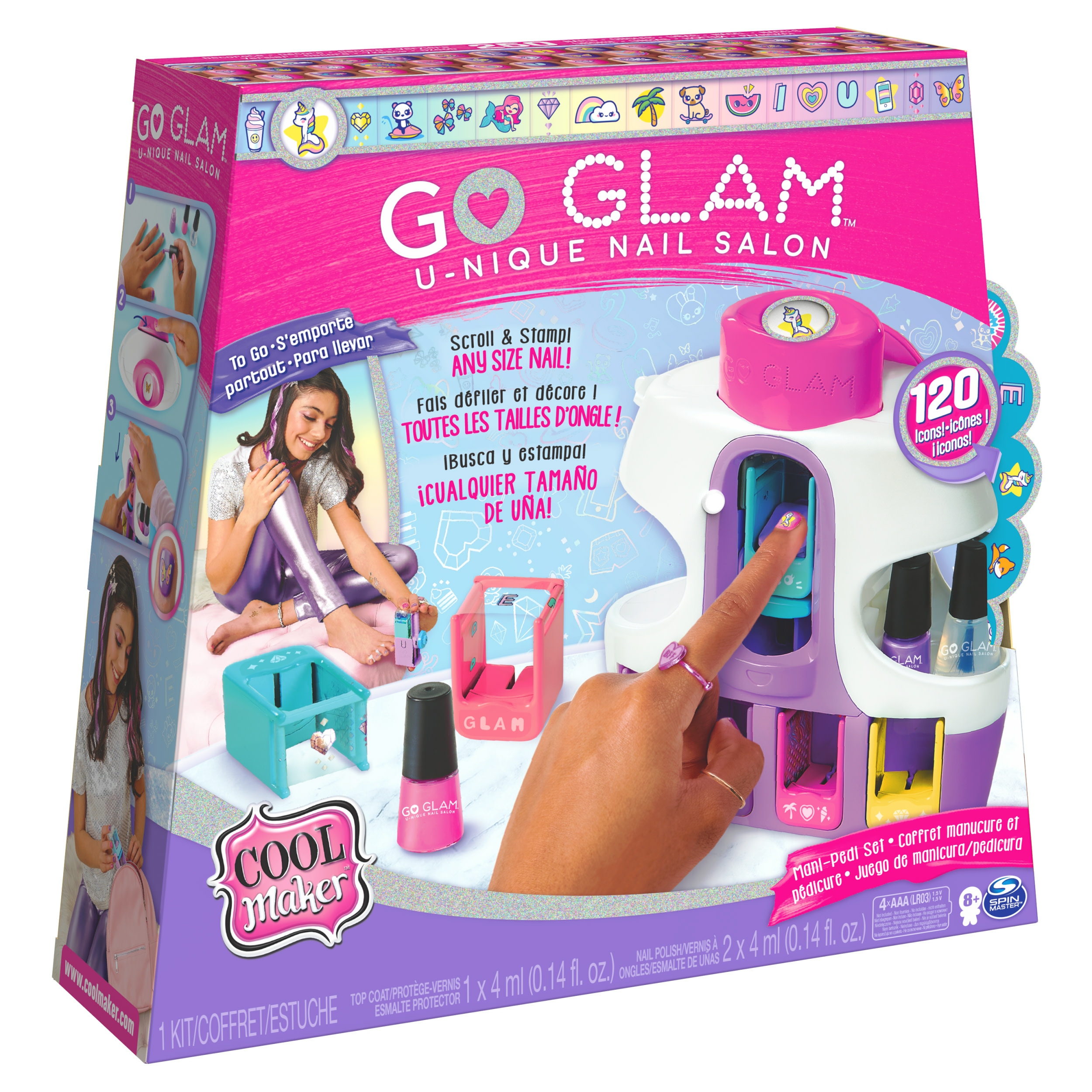

Cool Maker Go Glam U-nique Nail Salon 6061175