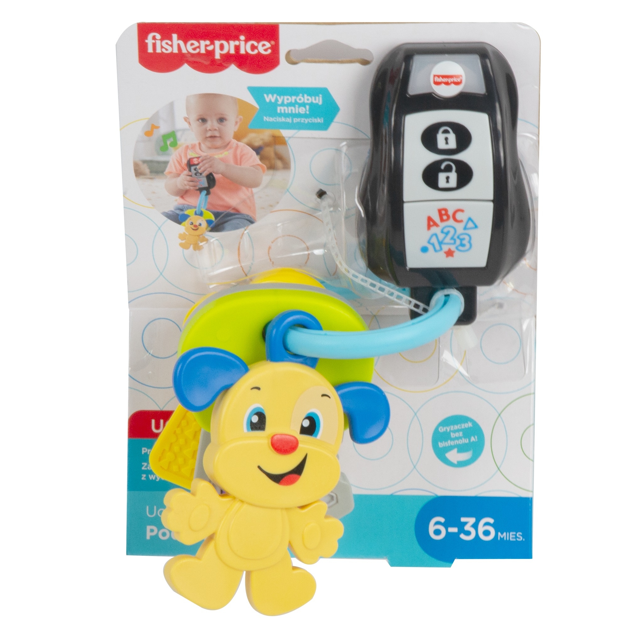 

Fisher Price Podróżne kluczyki GRF15