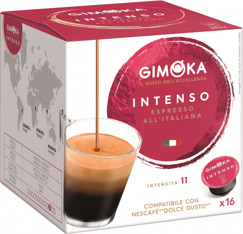 Kapsułki do Dolce Gusto Gimoka Espresso Intenso 16szt