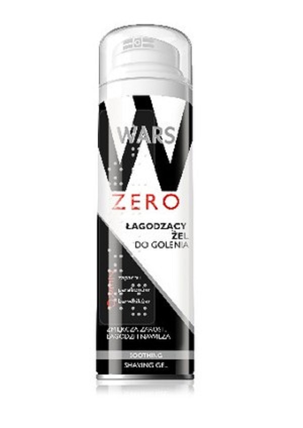 

Wars Shaving Gel Zero łagodzący żel do golenia
