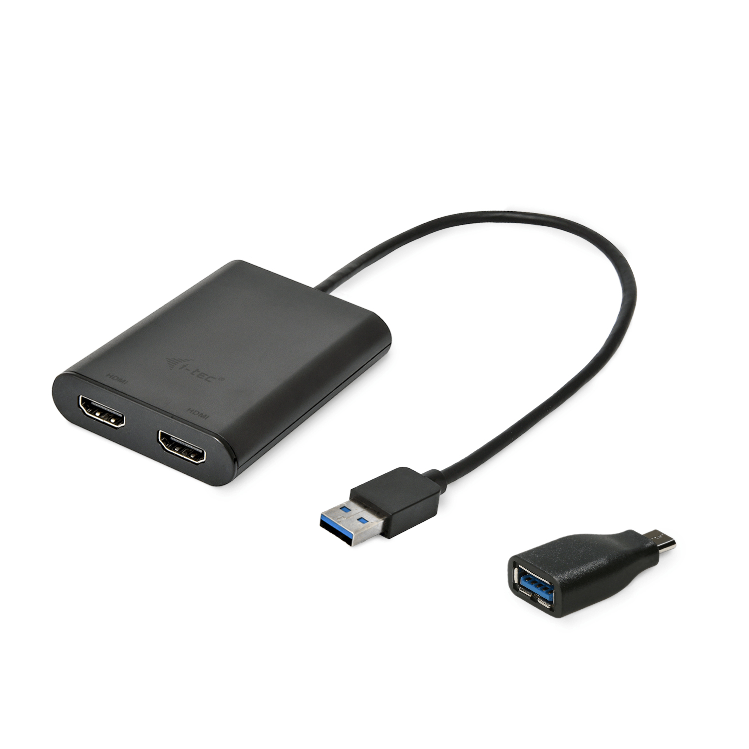 

Adapter Usb - 2xHDMI I-Tec U3DUAL4KHDMI czarny