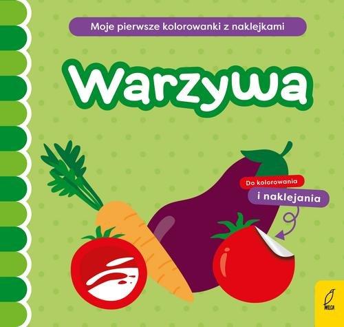 

Moje pierwsze kolorowanki z naklejkami Warzywa