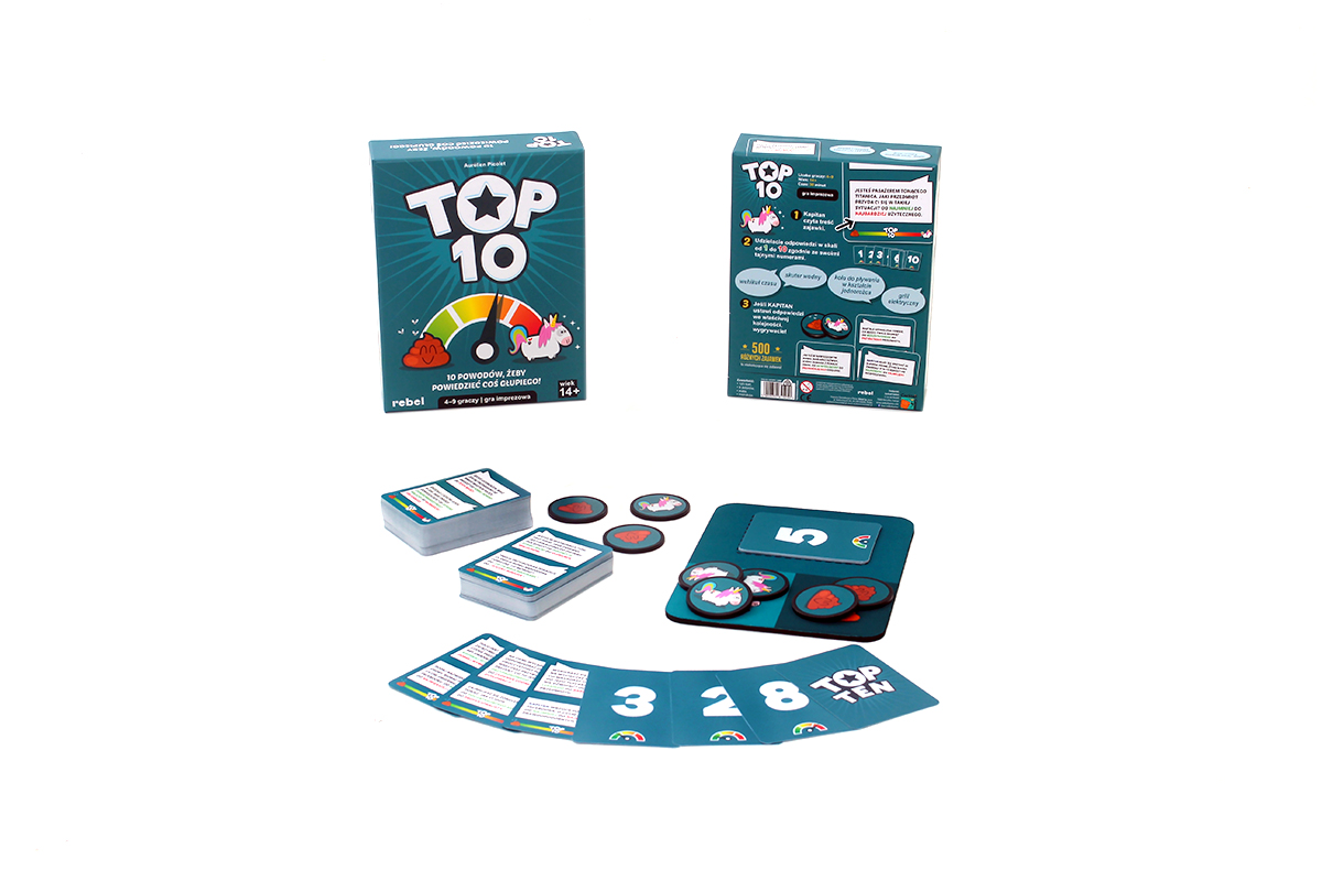 Gra TOP 10 Rebel 15250 Typ Podstawa