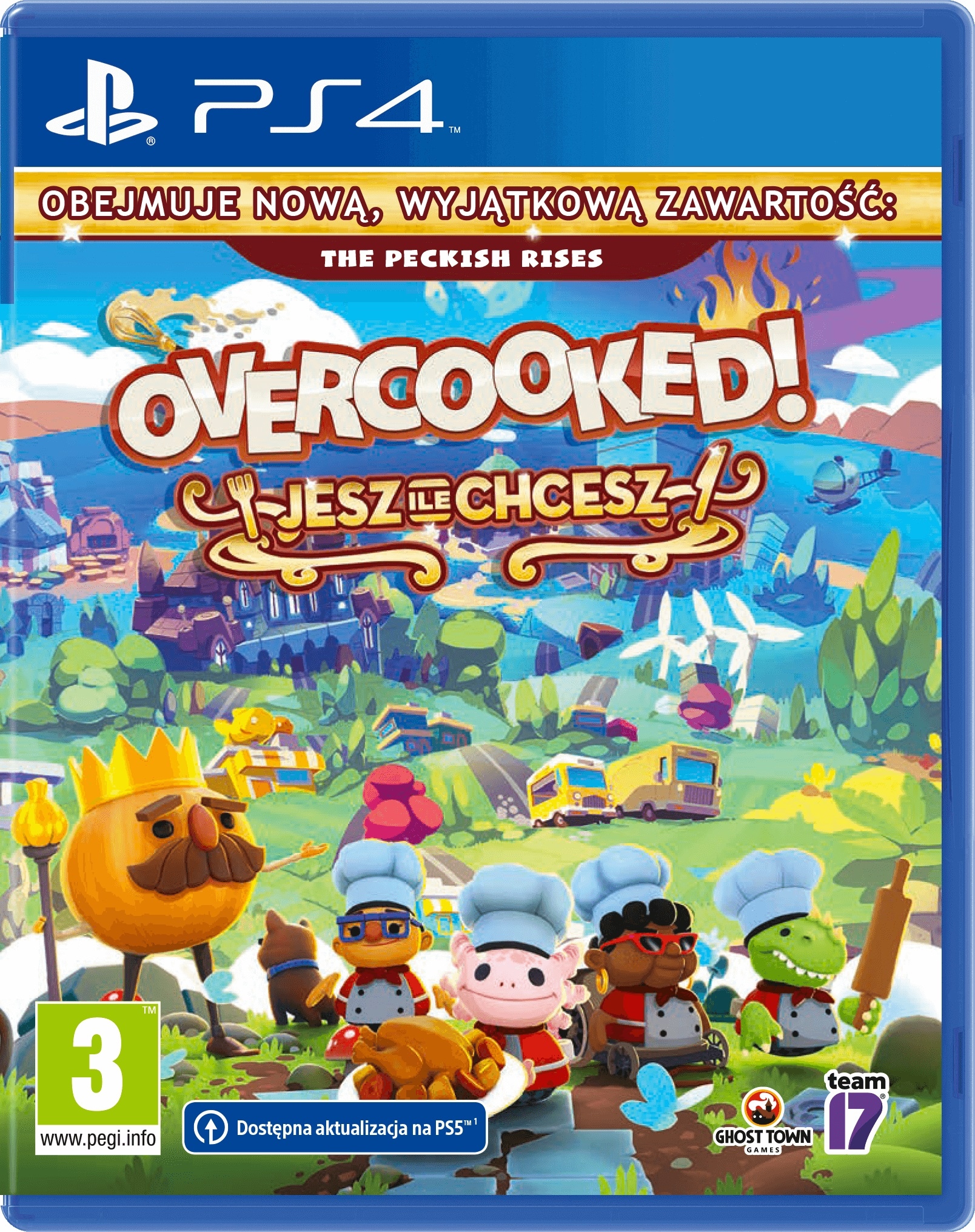 

Overcooked: Jesz ile chcesz PS4
